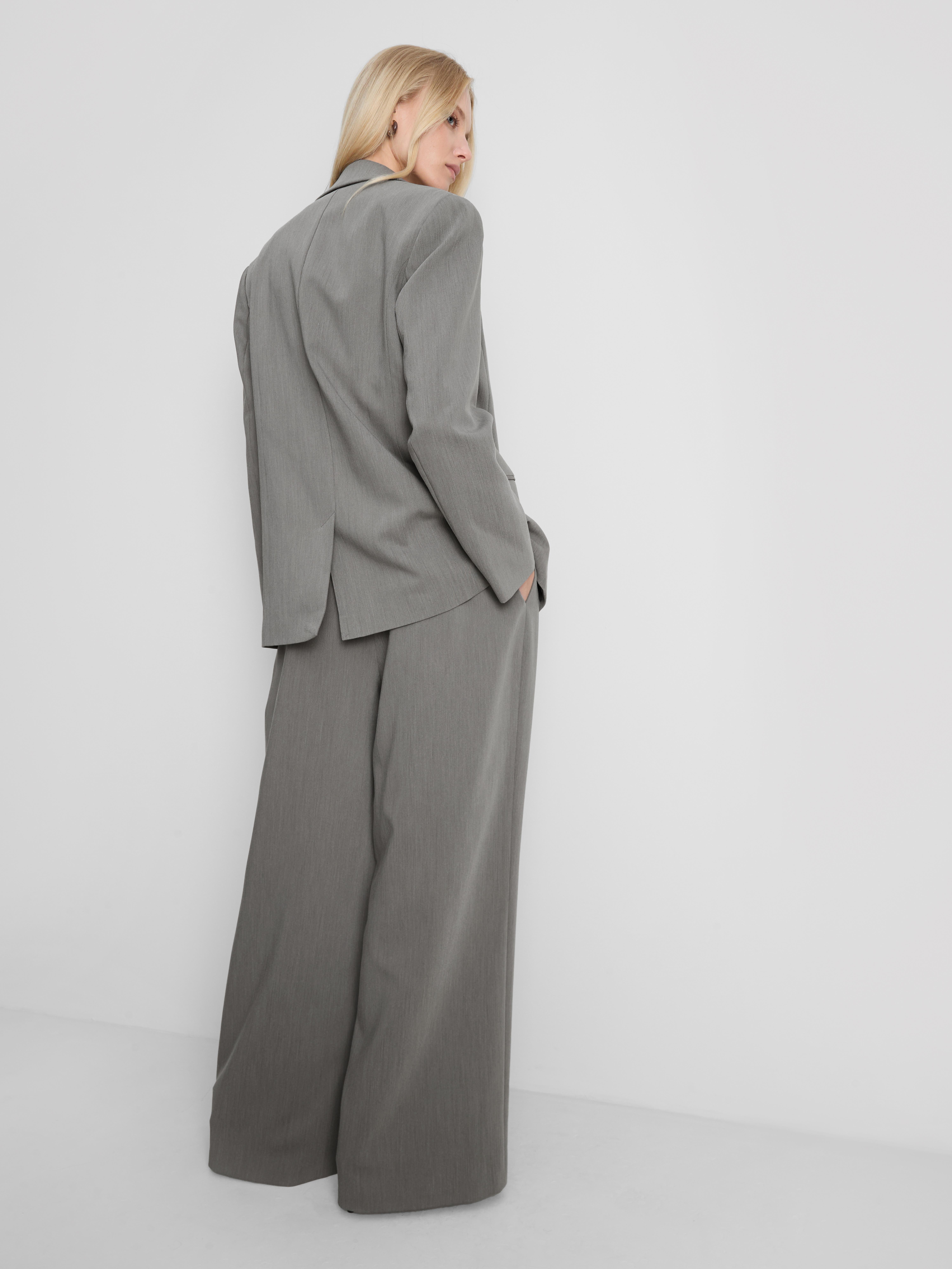 Blazer largo dois botões By Coleen
