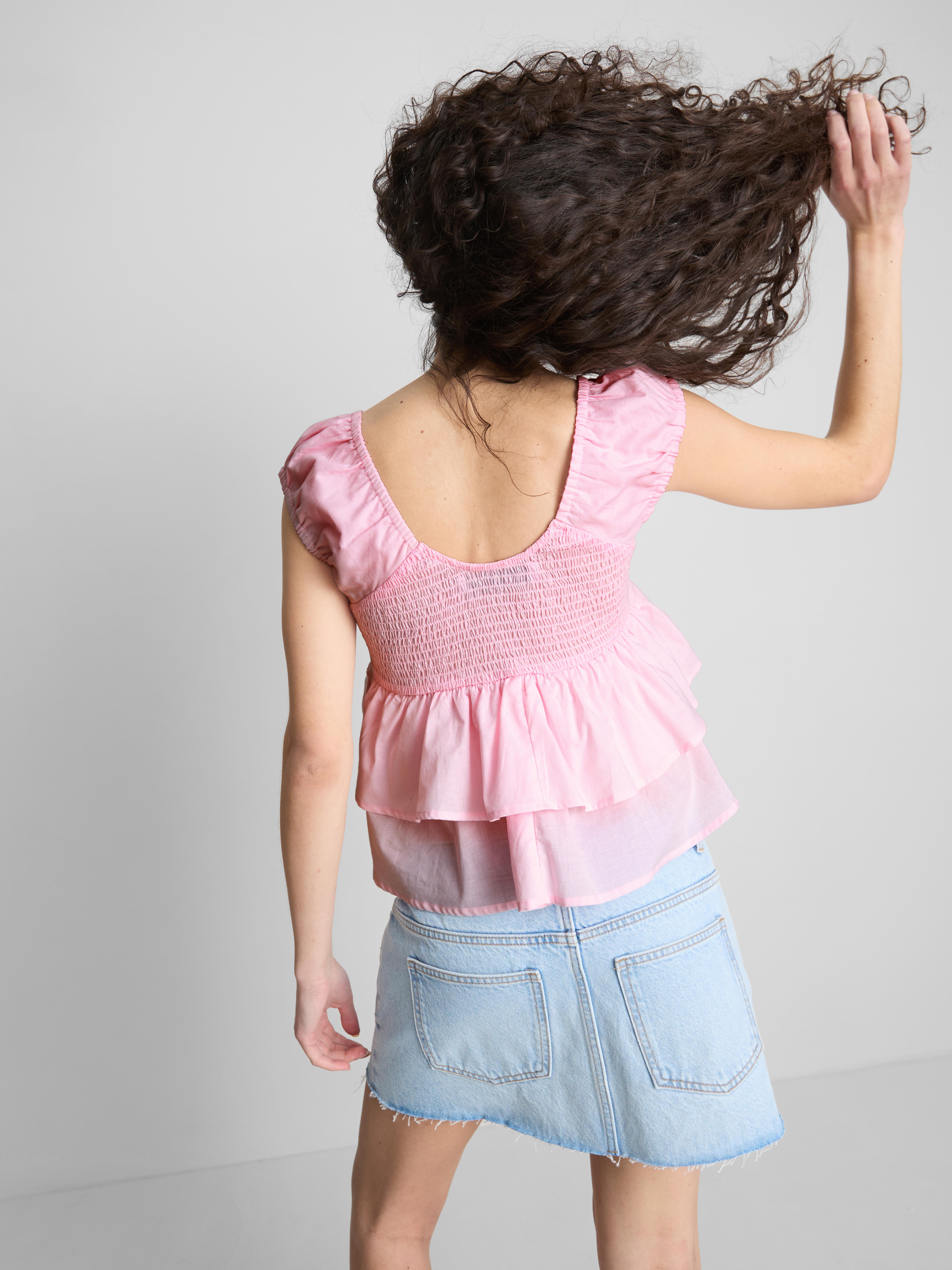 The Primark Scene | Ruffle Tie-Front Top