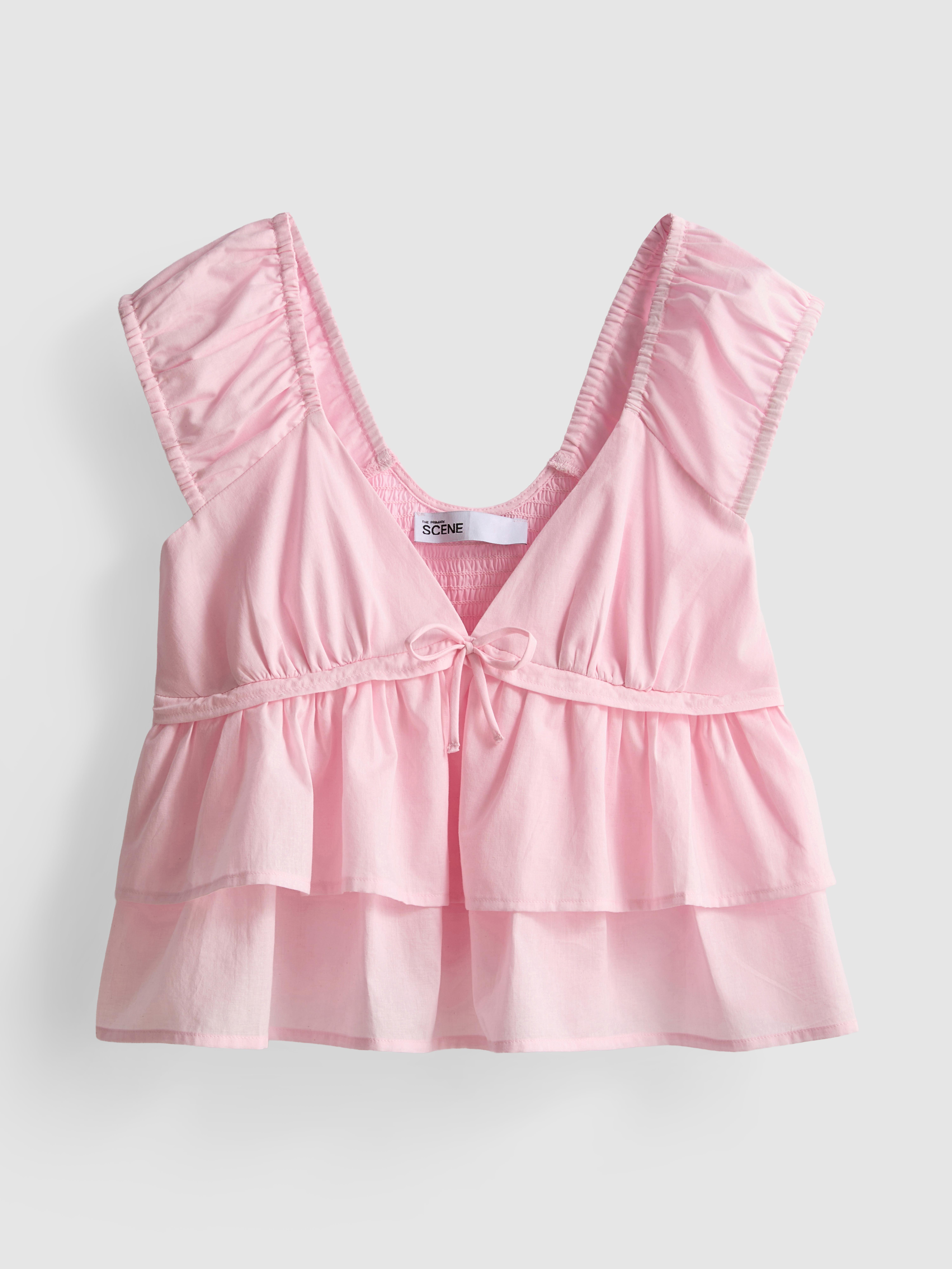 The Primark Scene | Ruffle Tie-Front Top