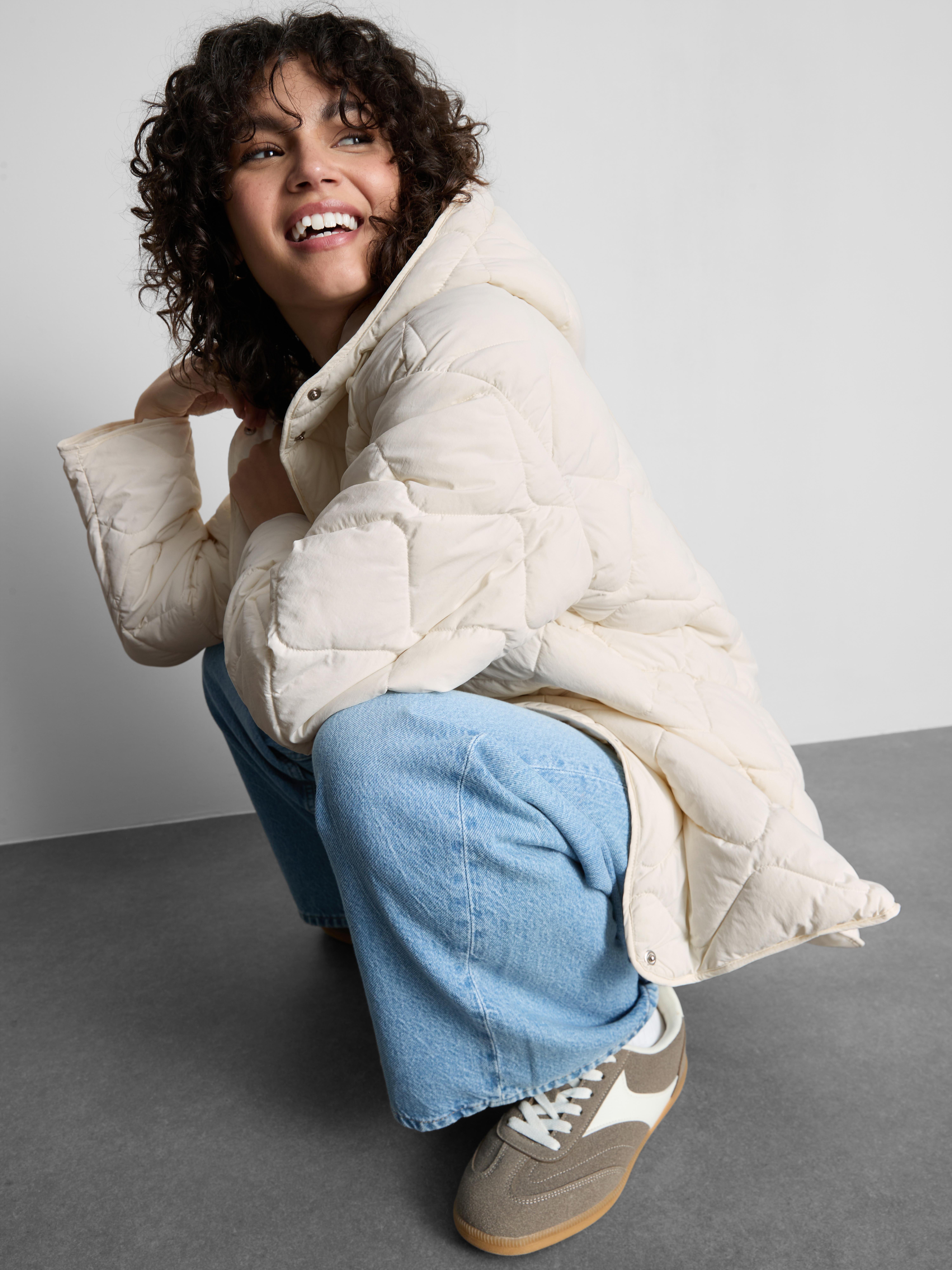 Hooded Quilted Jacket