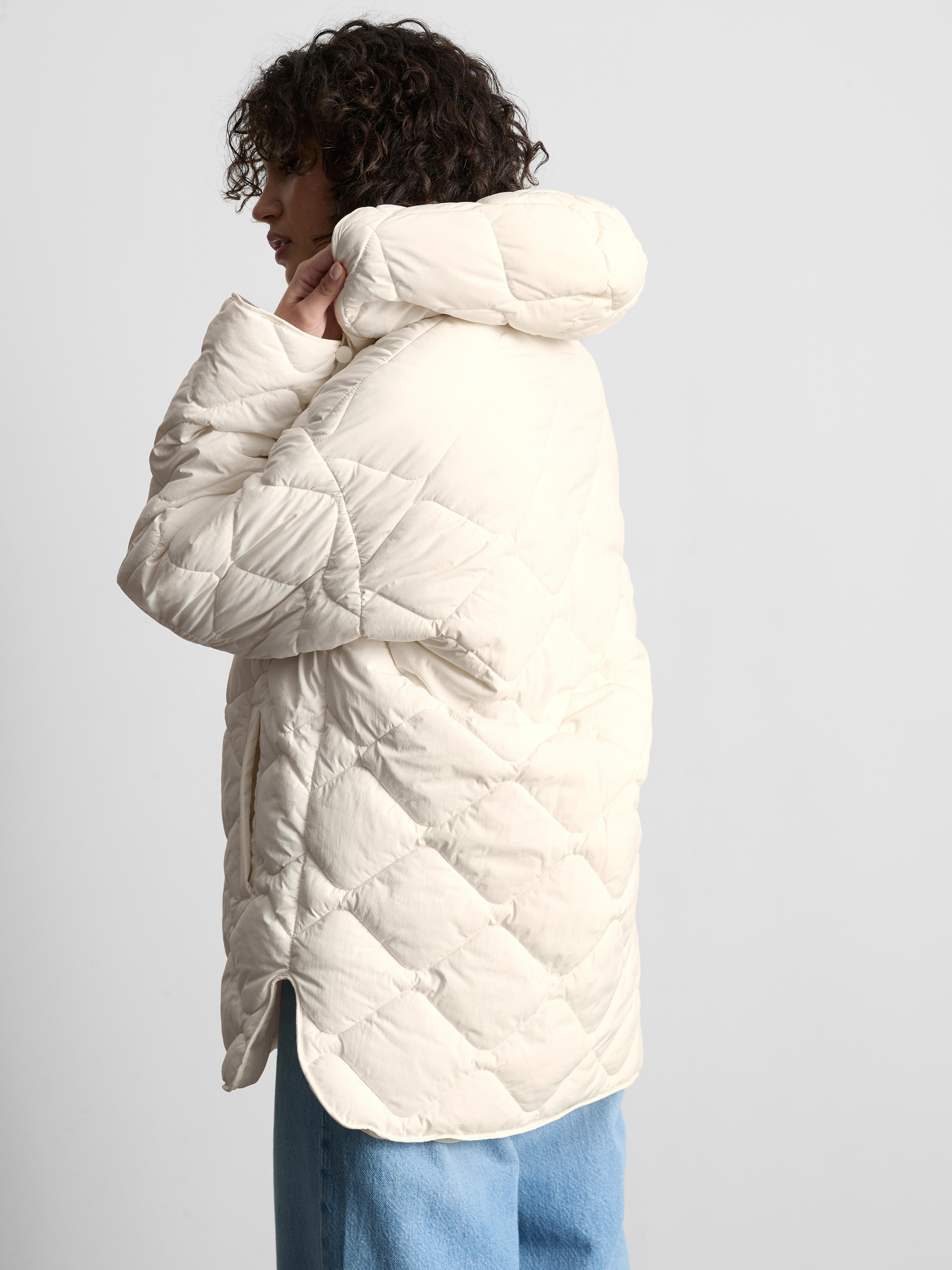 Hooded Quilted Jacket