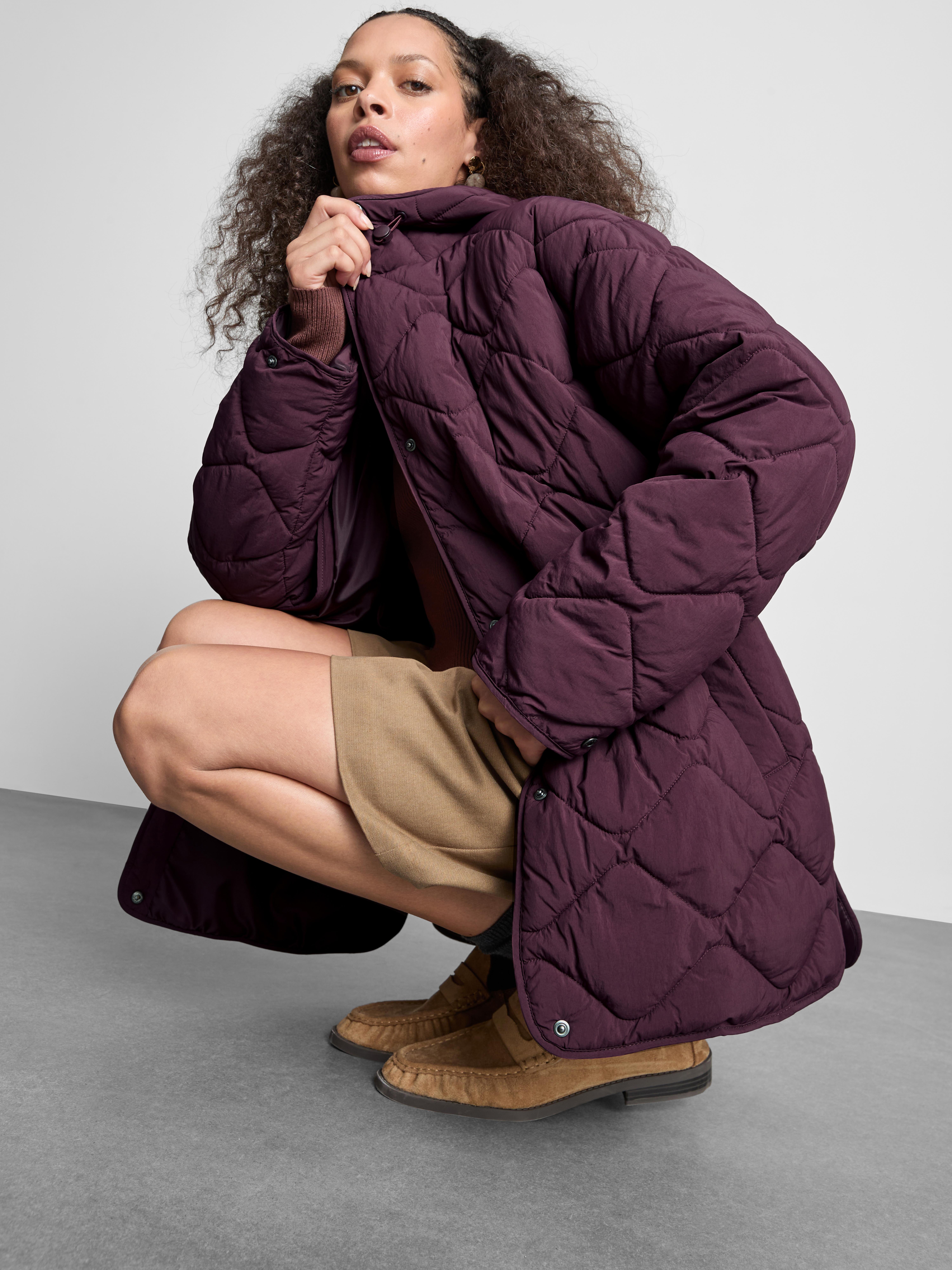 Hooded Quilted Jacket