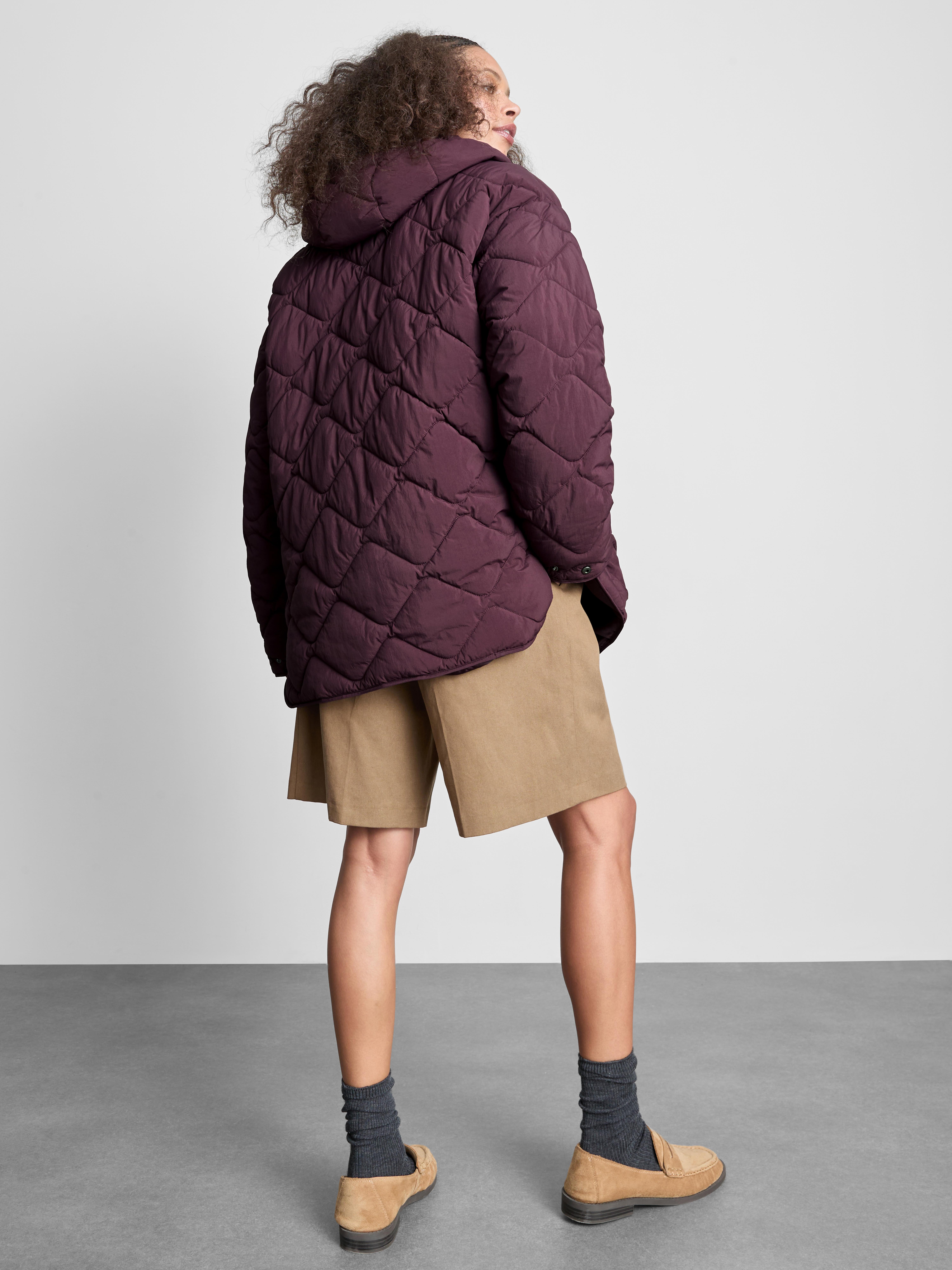 Hooded Quilted Jacket
