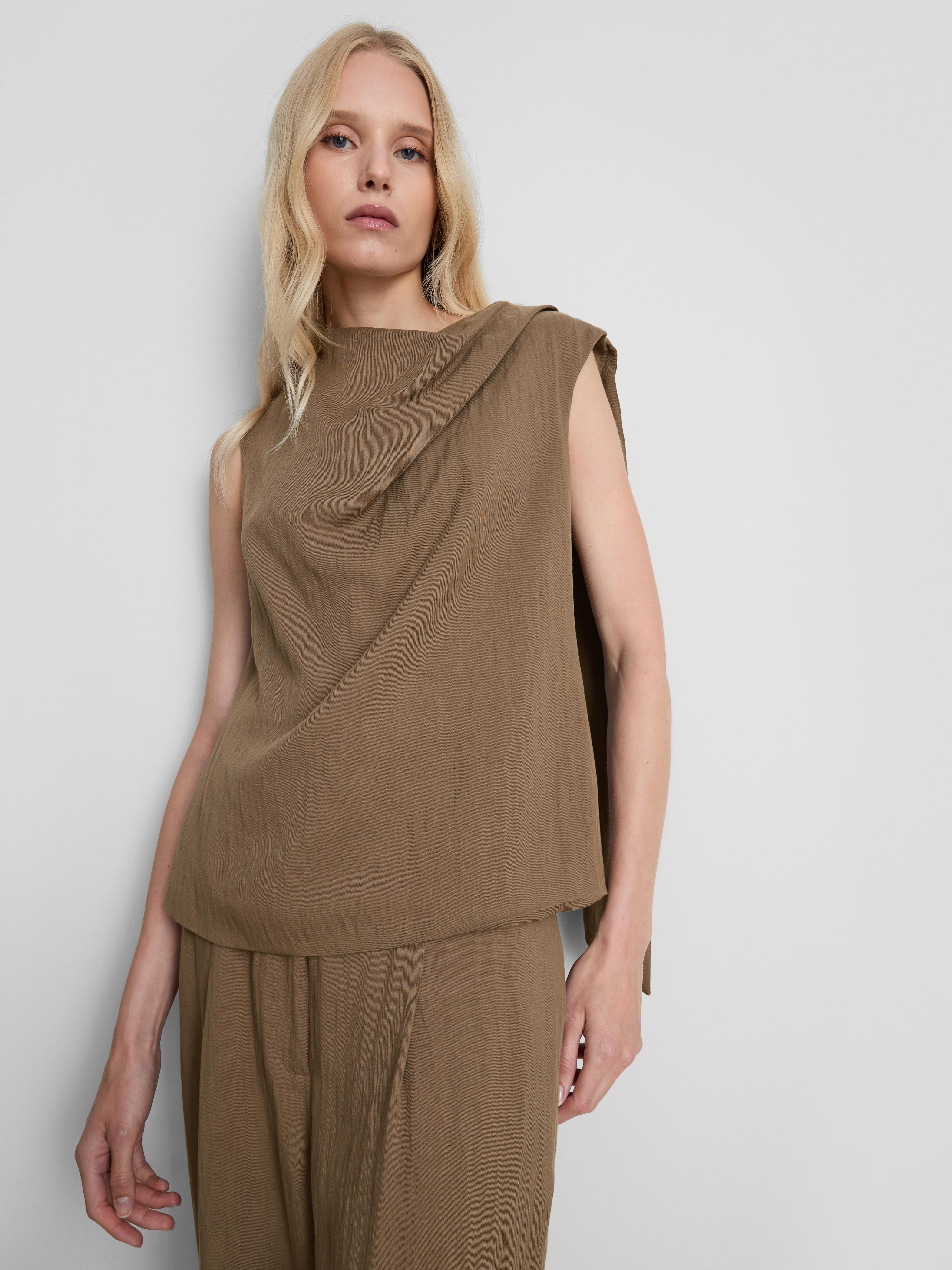 Top con sciarpa strutturato By Coleen