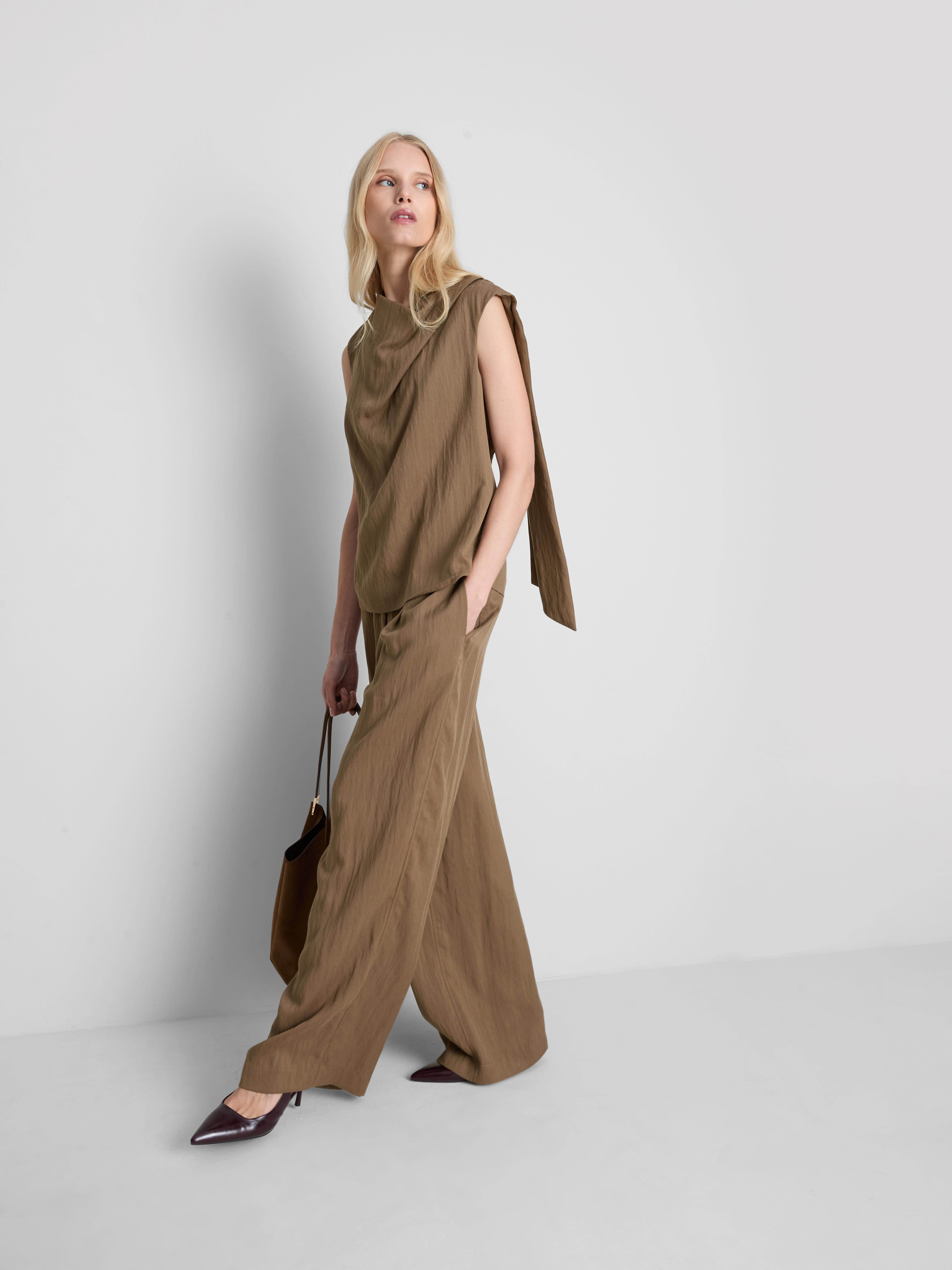 Top con sciarpa strutturato By Coleen