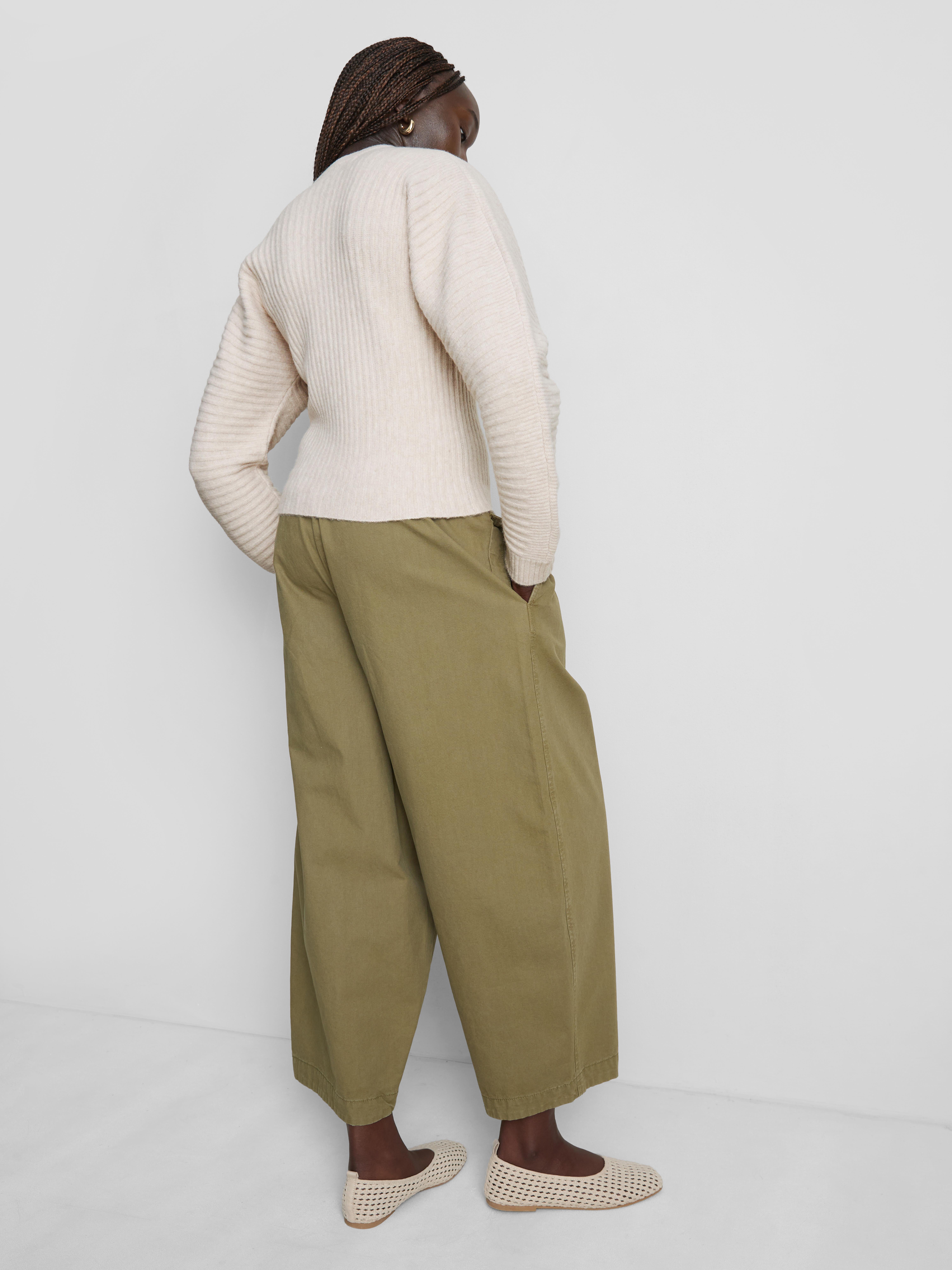 Ribbed Sculpted Cardigan
