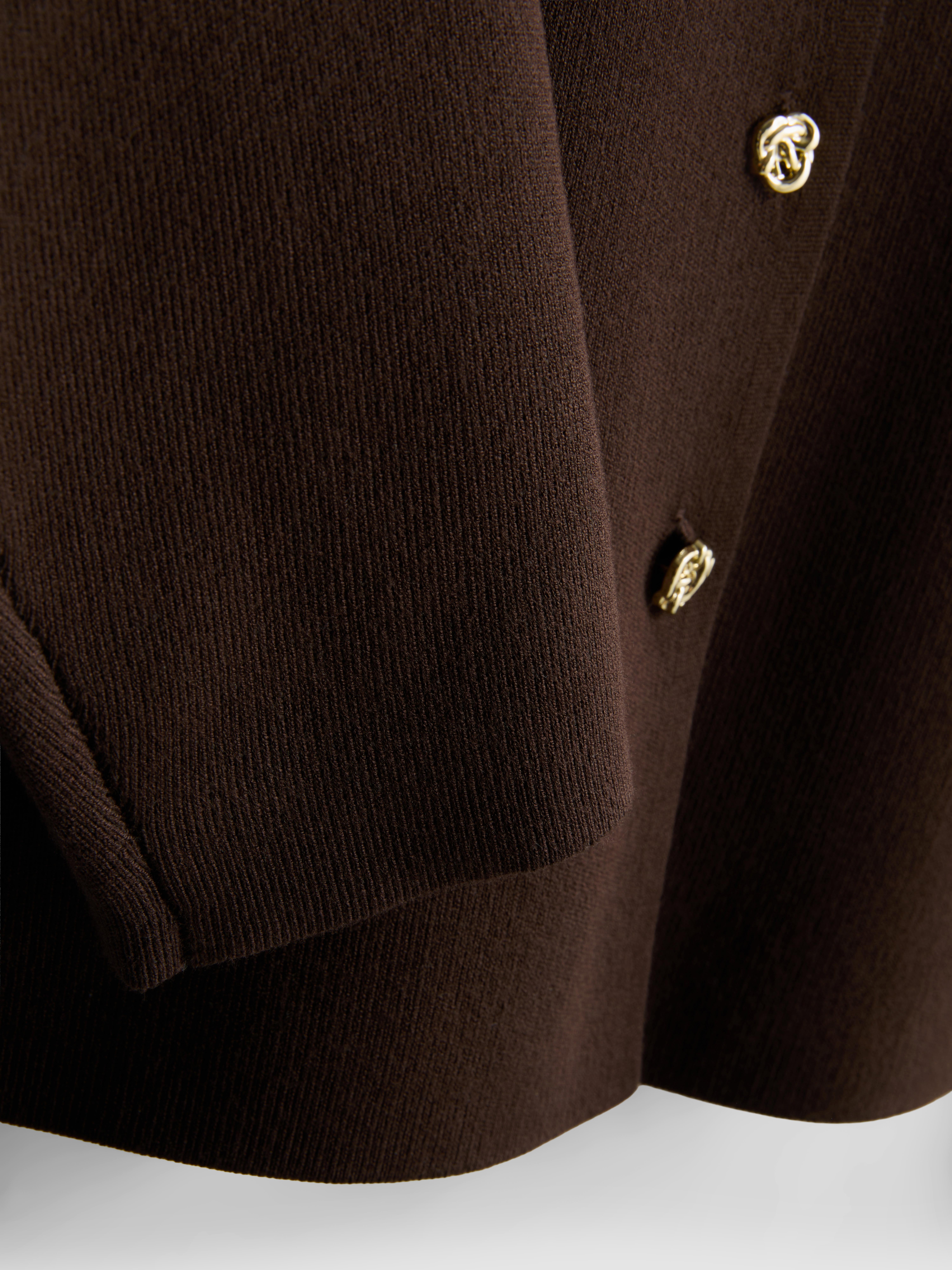Statement Button Knitted Cardigan