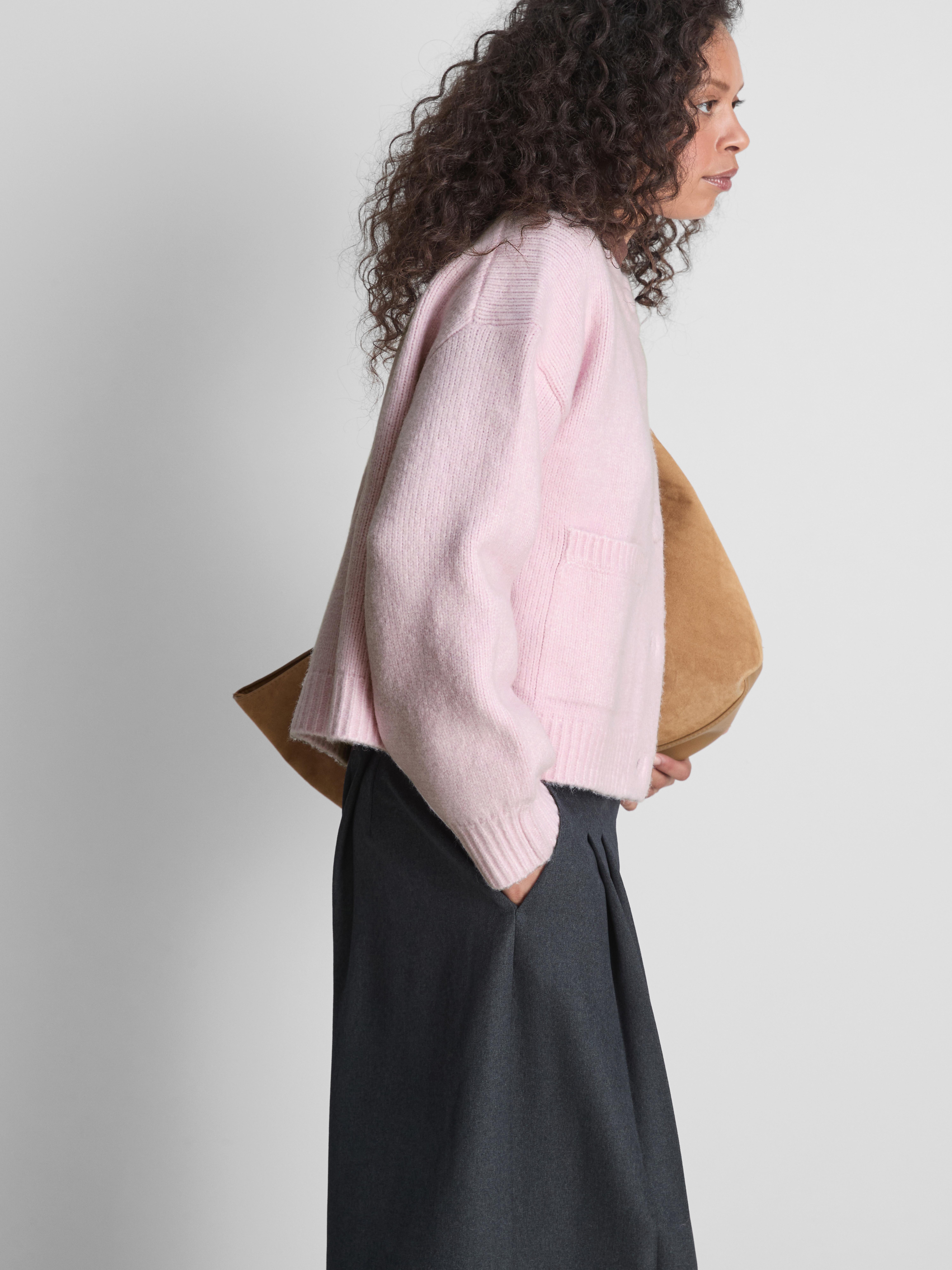 Knitted Bomber Cardigan