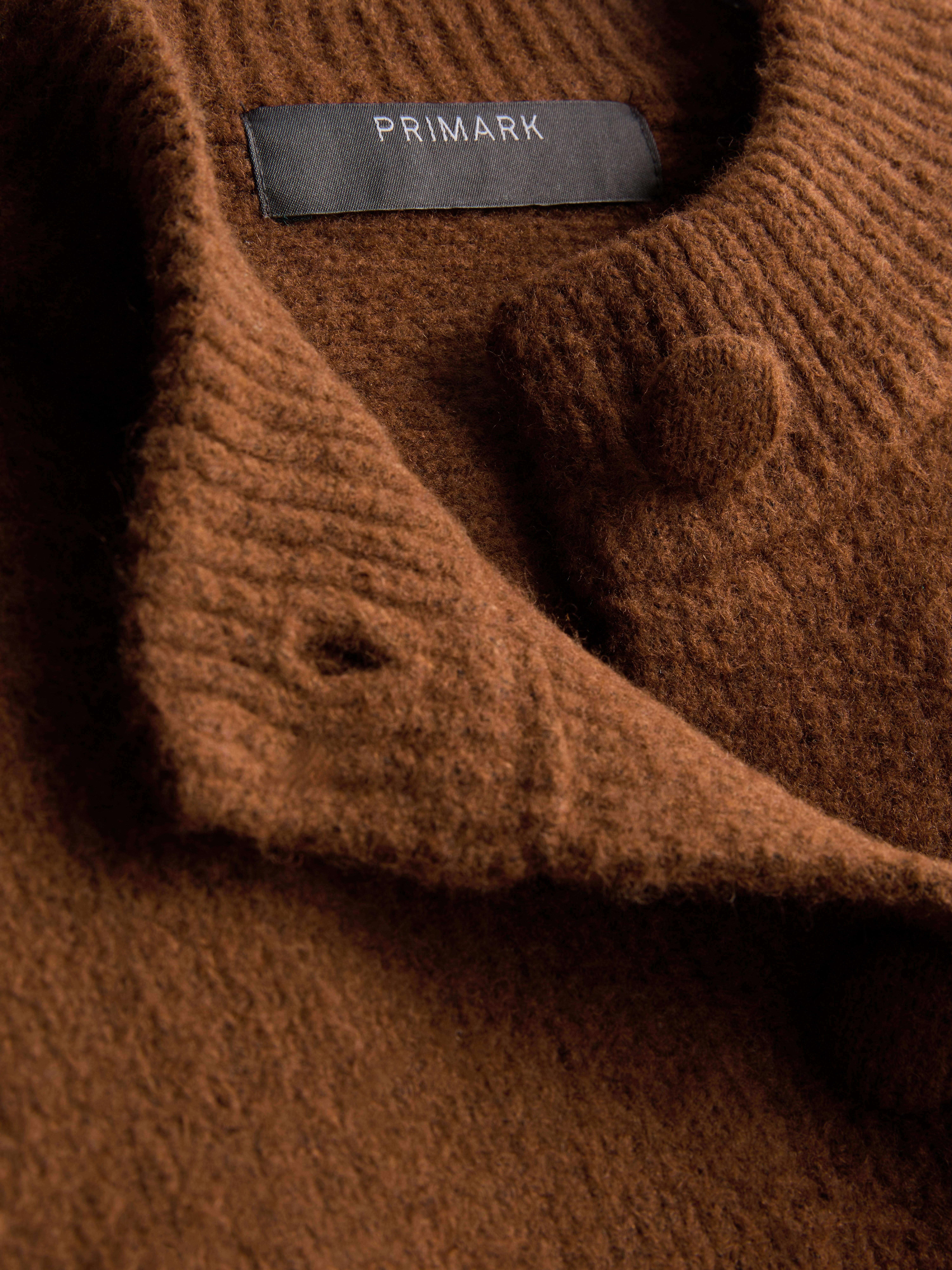 Gestrickter Bomber-Cardigan
