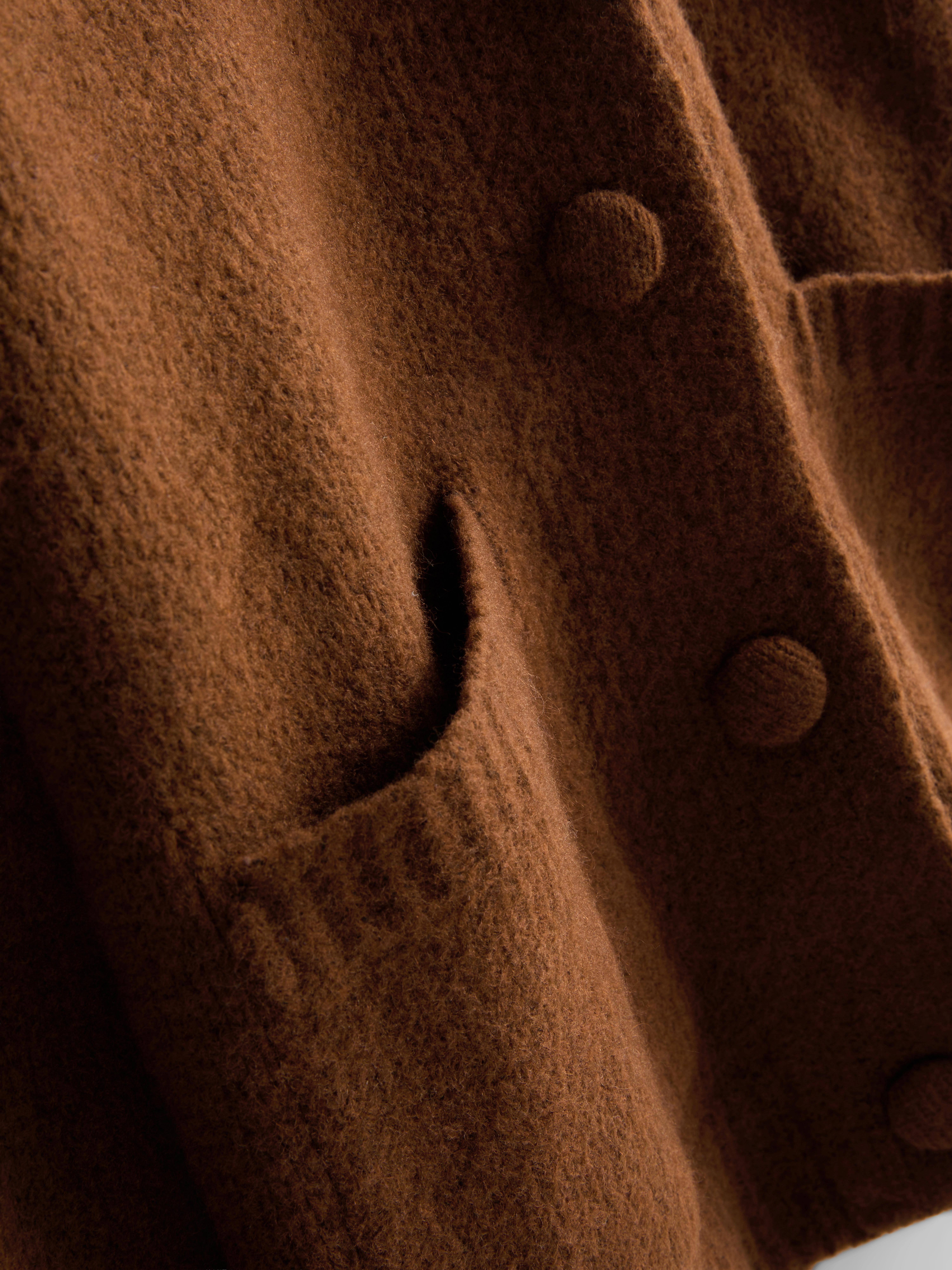 Gestrickter Bomber-Cardigan