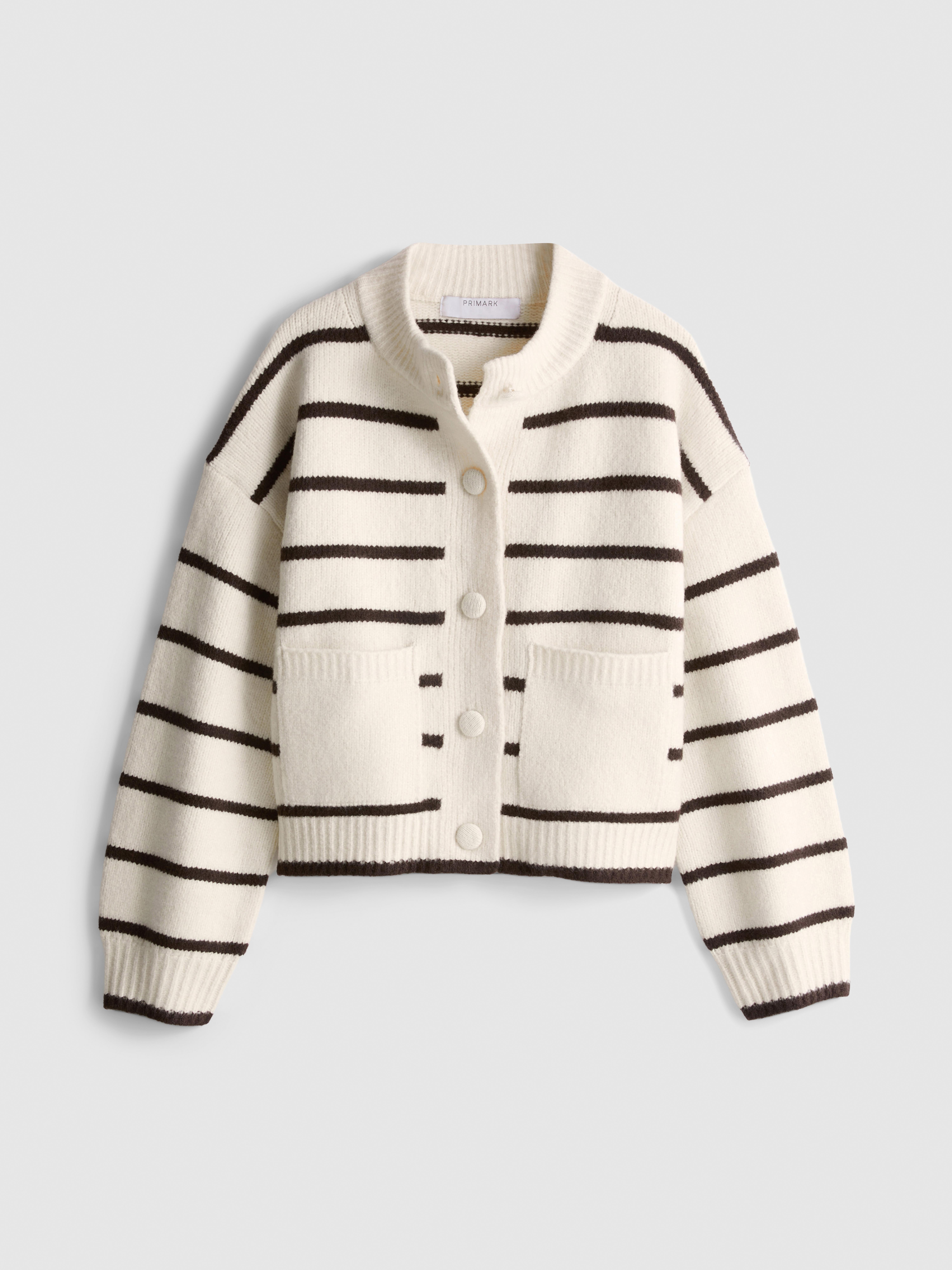 Knitted Bomber Cardigan
