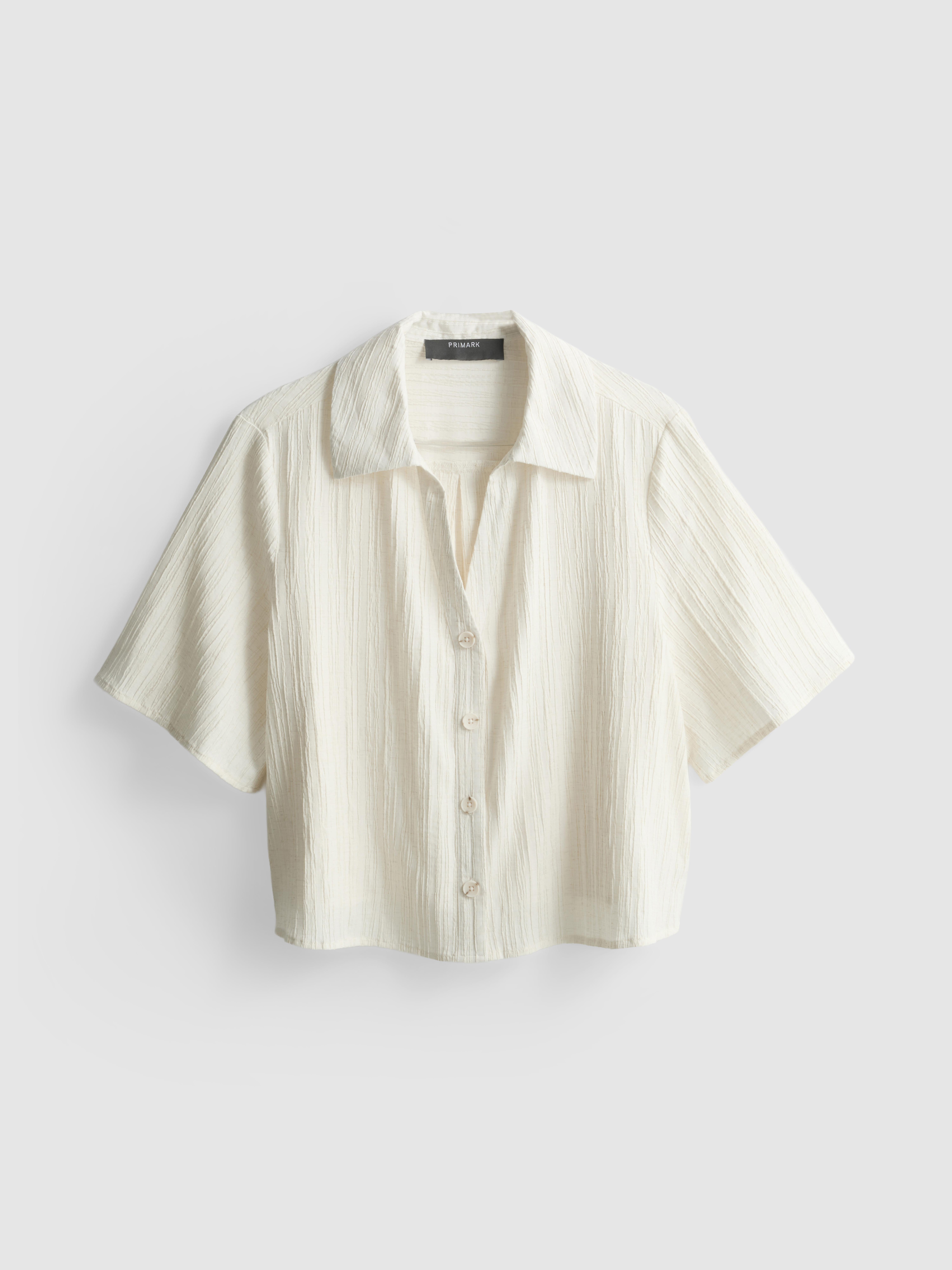 Lässiges Knitterhemd