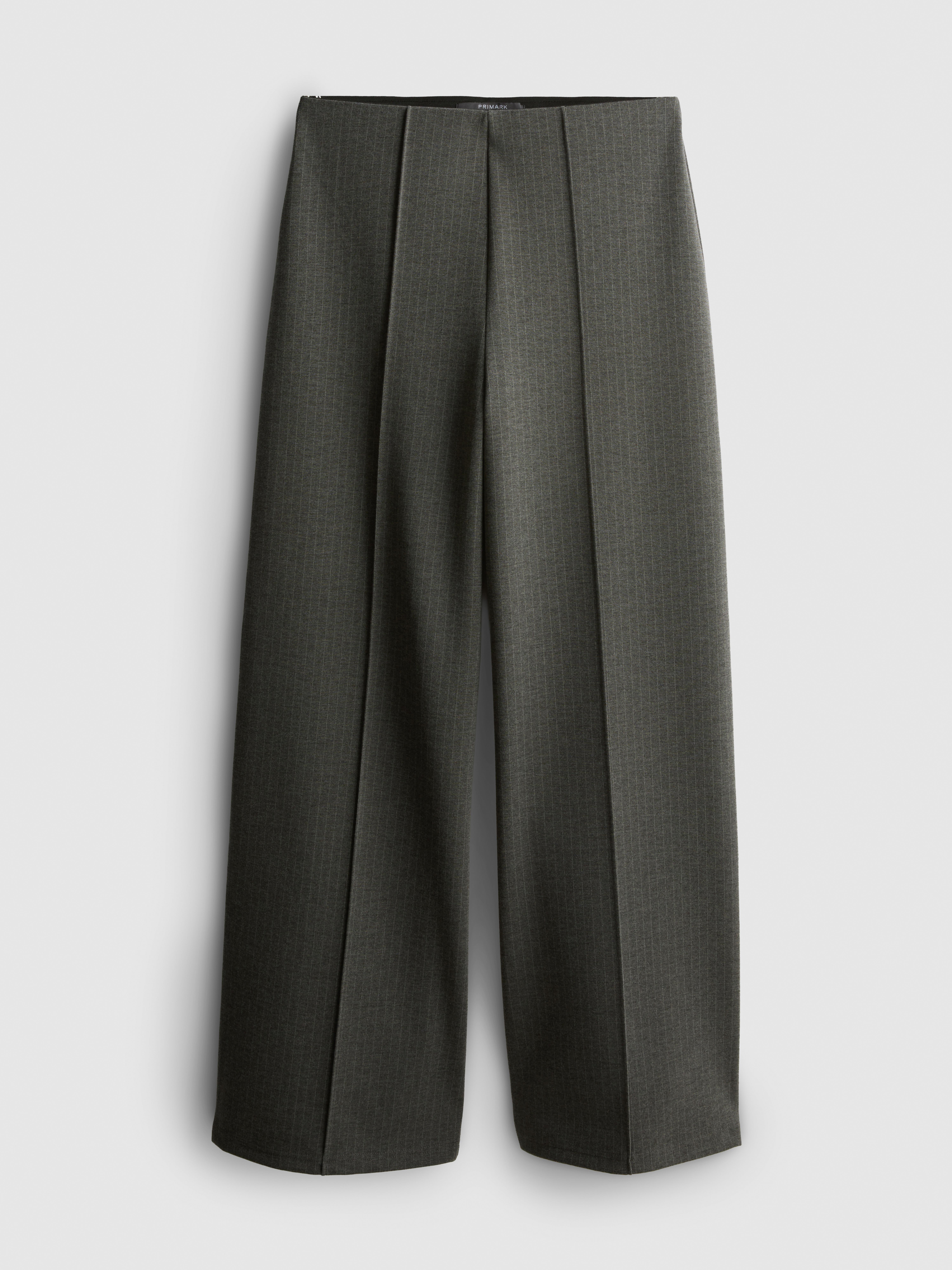 Ponte Pinstripe Wide Leg Pants