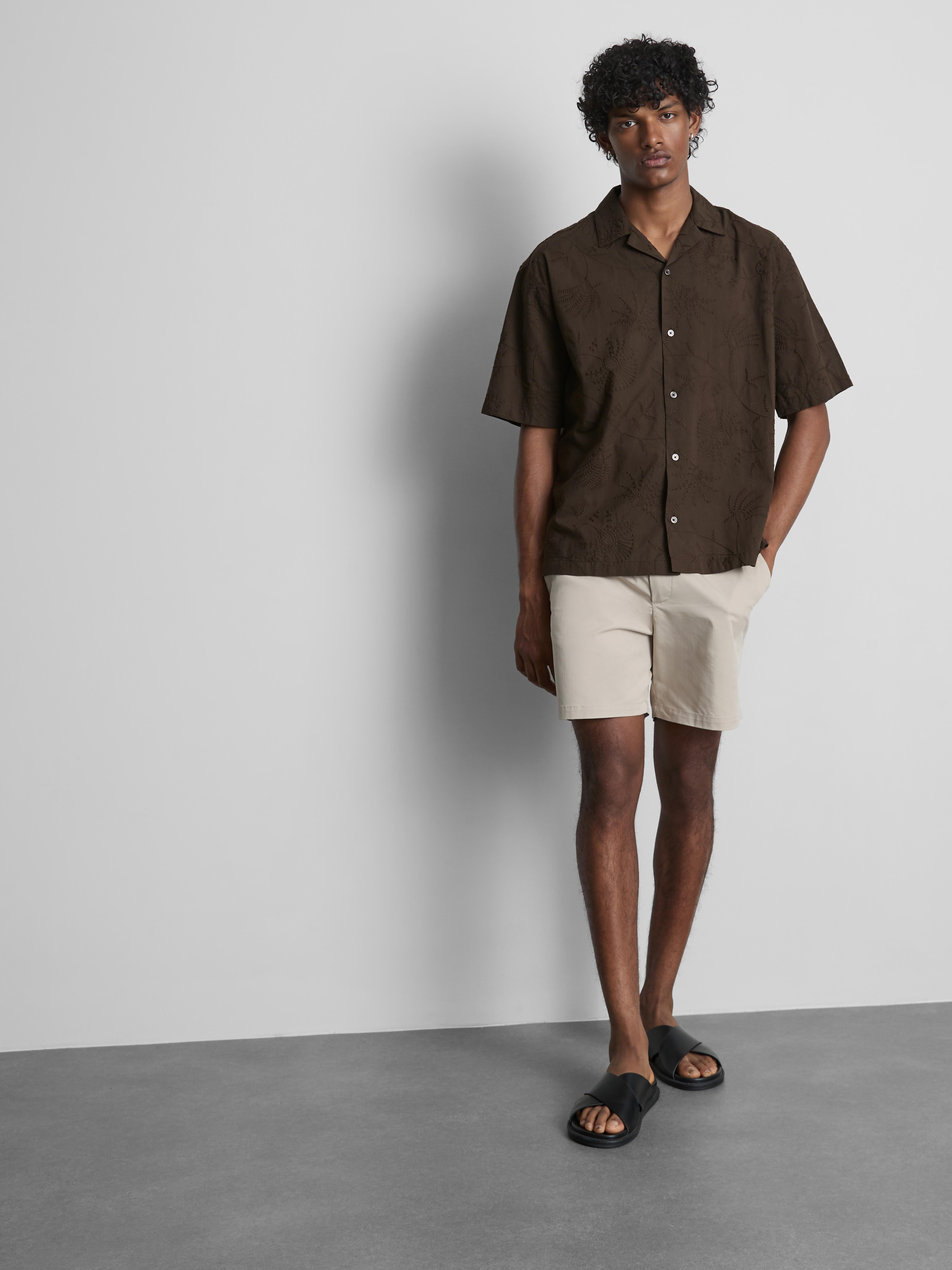 Chemise décontractée brodée The Edit