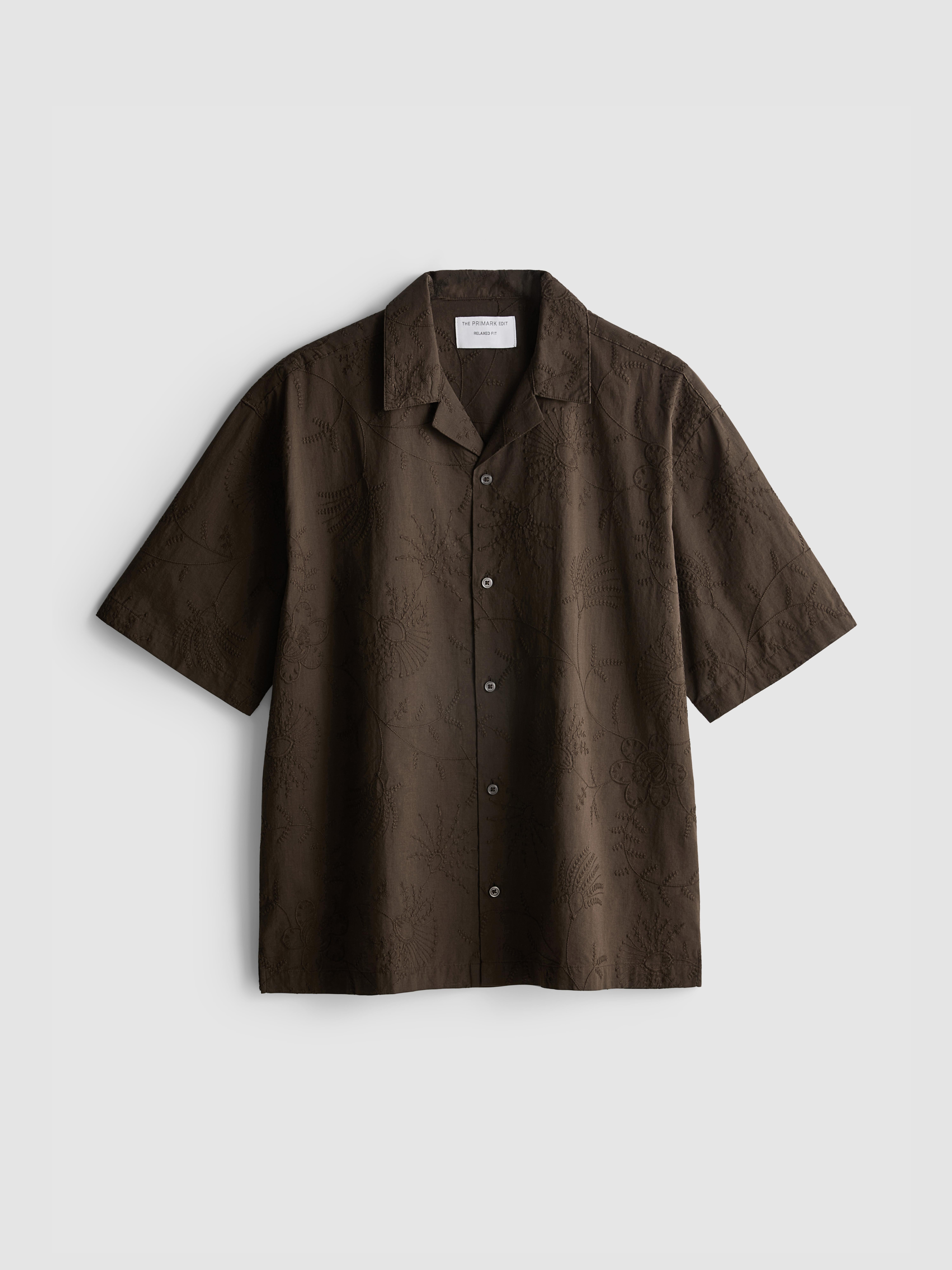 Chemise décontractée brodée The Edit