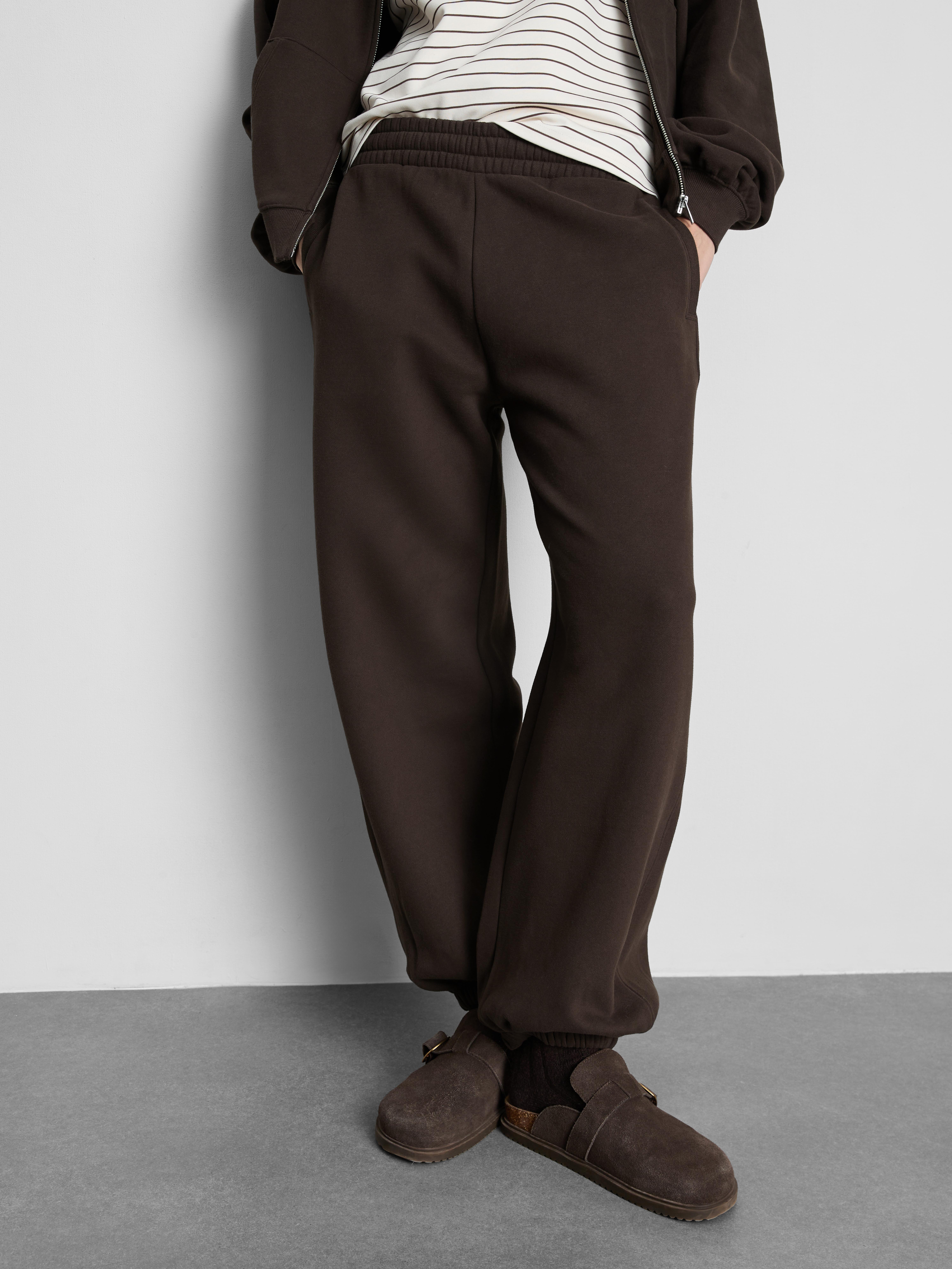 Cotton-Rich Relaxed Cuffed Joggers