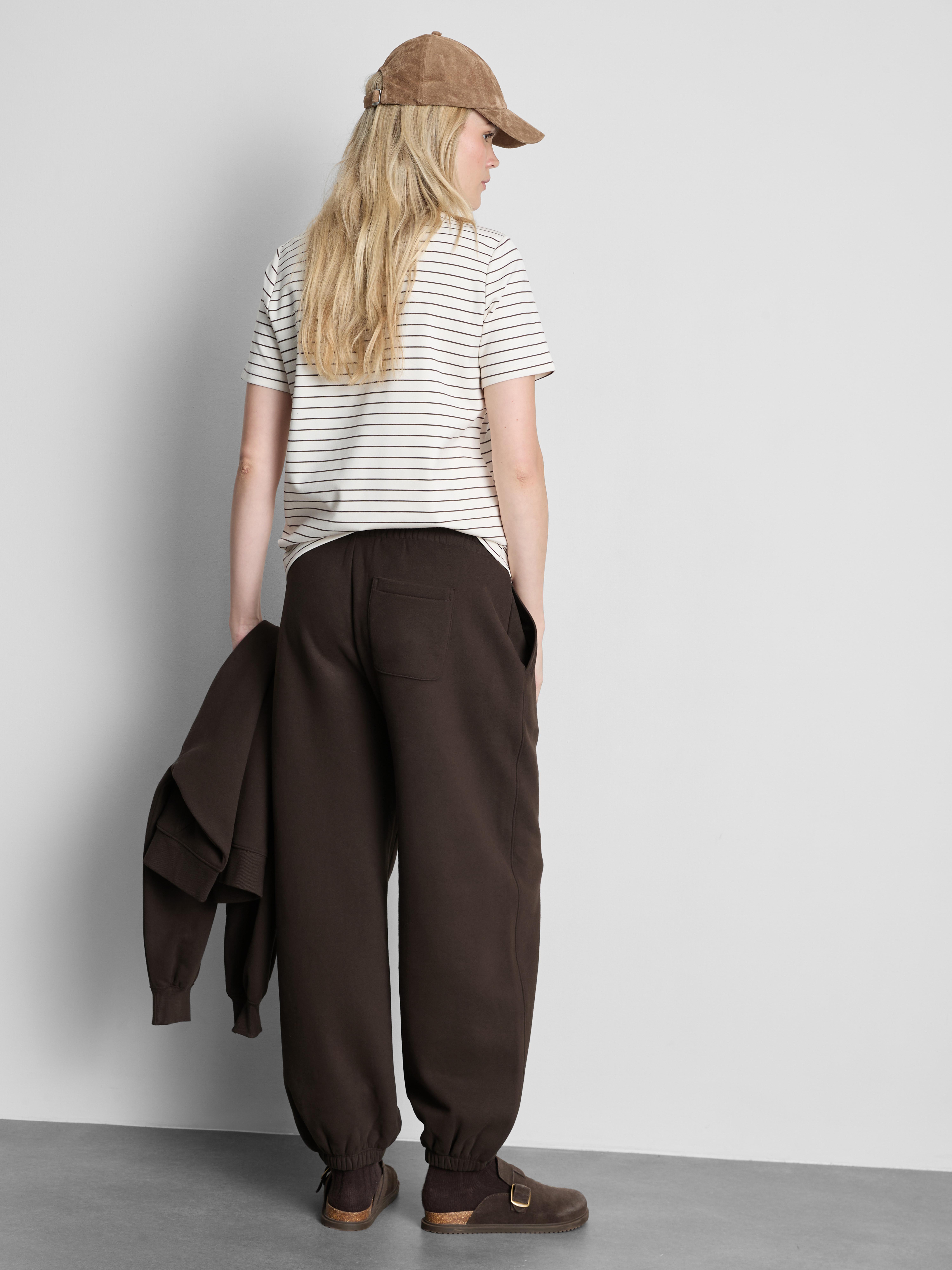 Cotton-Rich Relaxed Cuffed Joggers