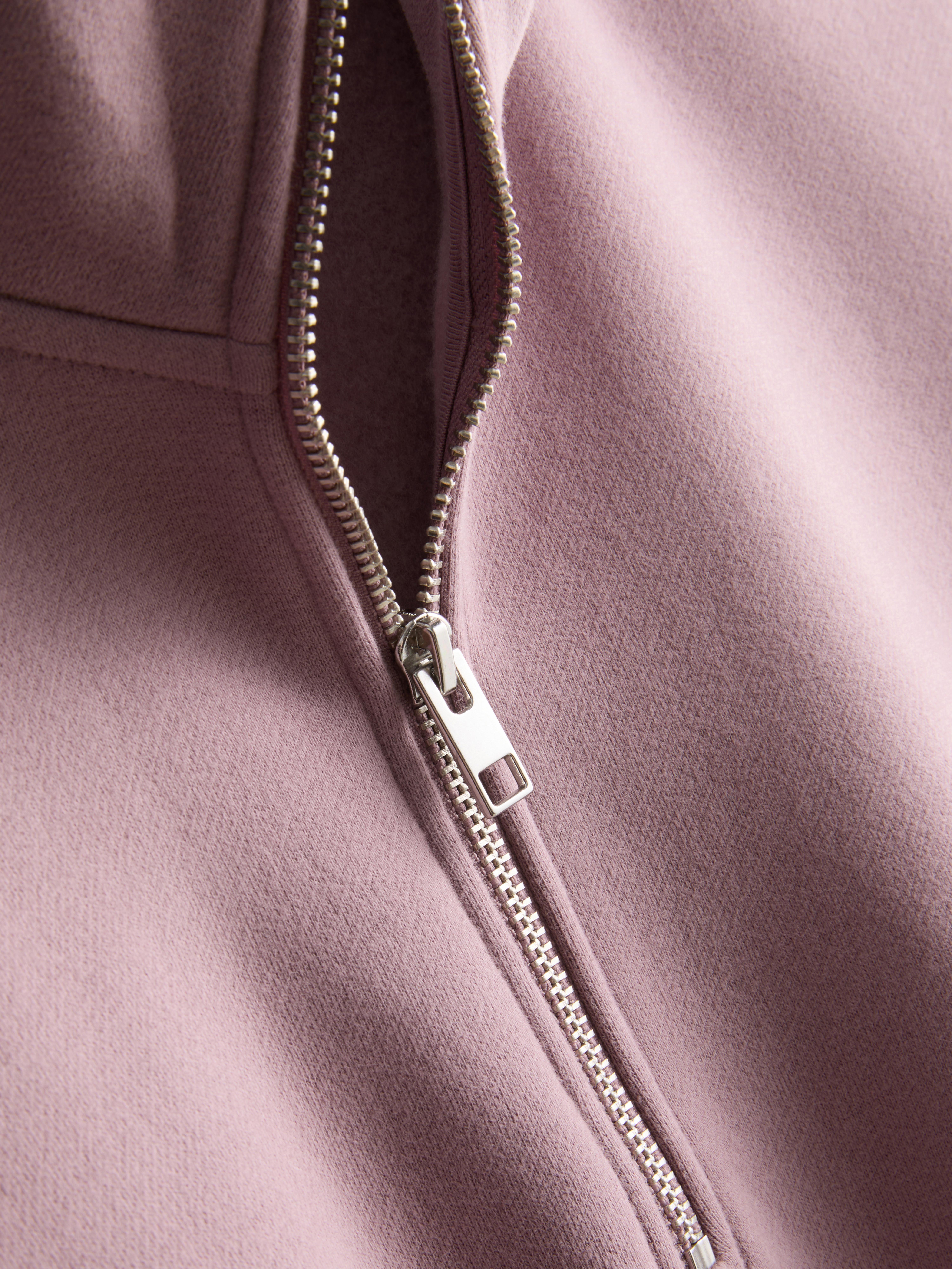 Sudadera de algodón con media cremallera
