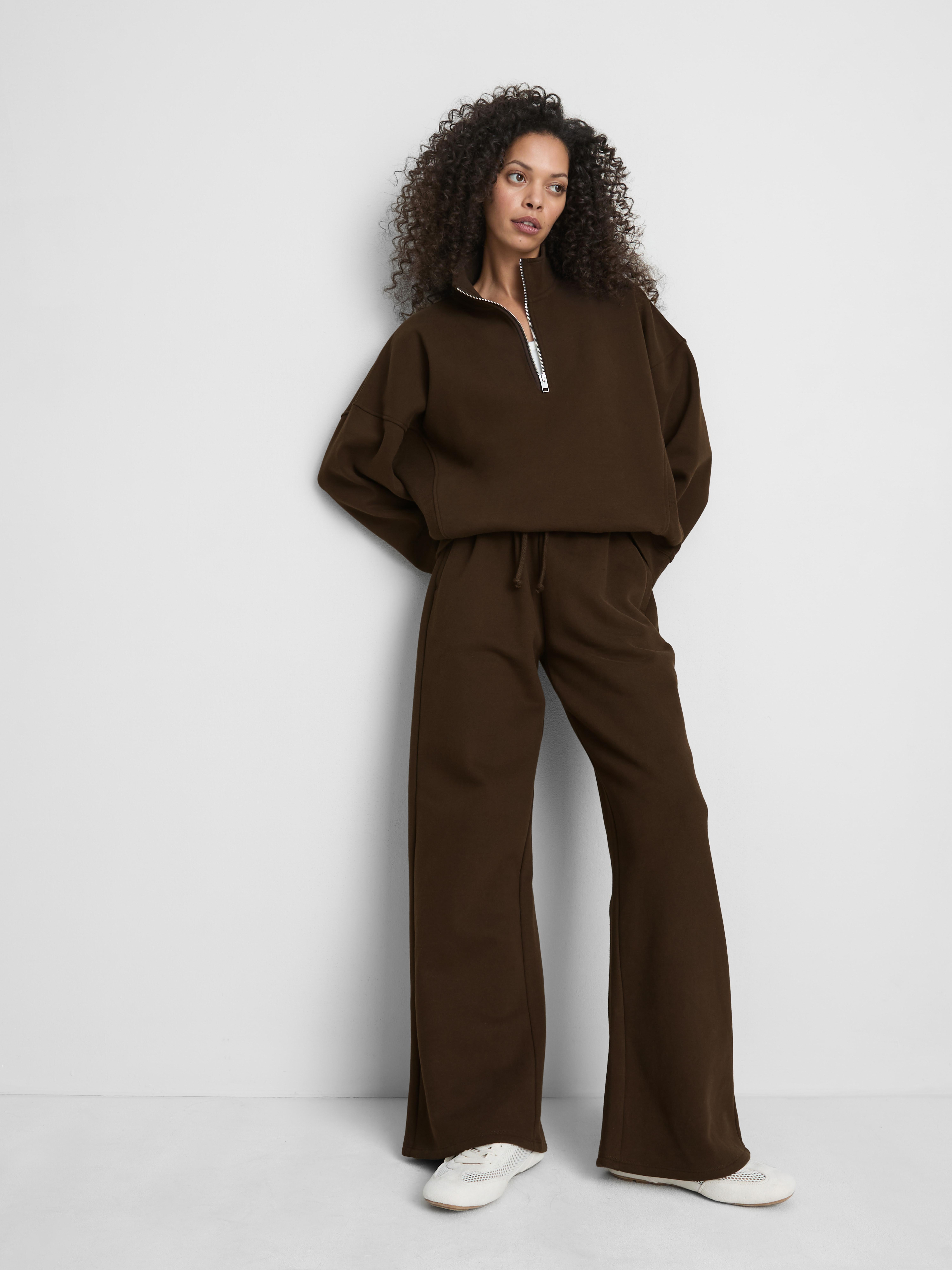 Cotton Rich Half Zip Sweatshirt