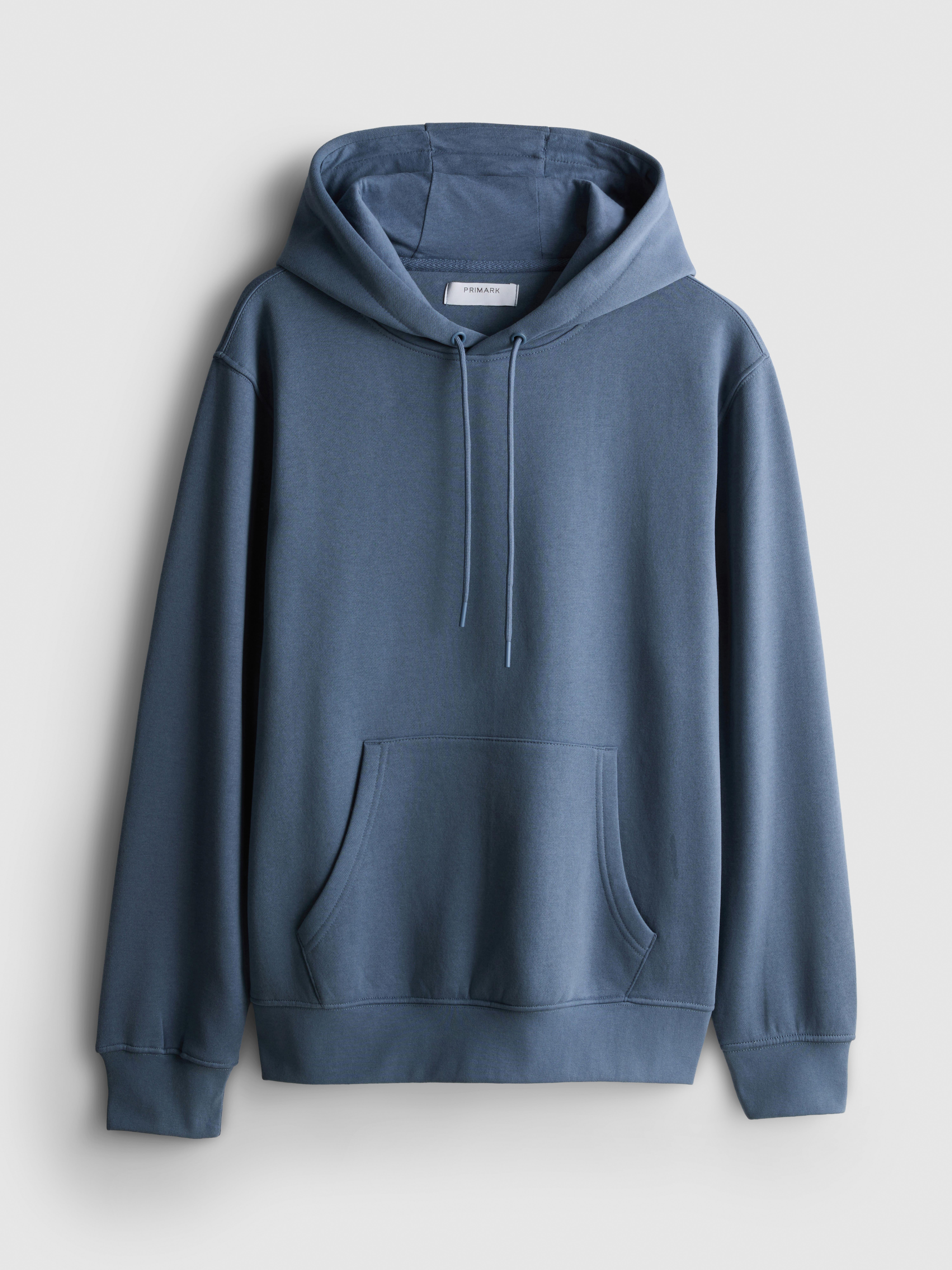 Overhead hoodie van katoenmix