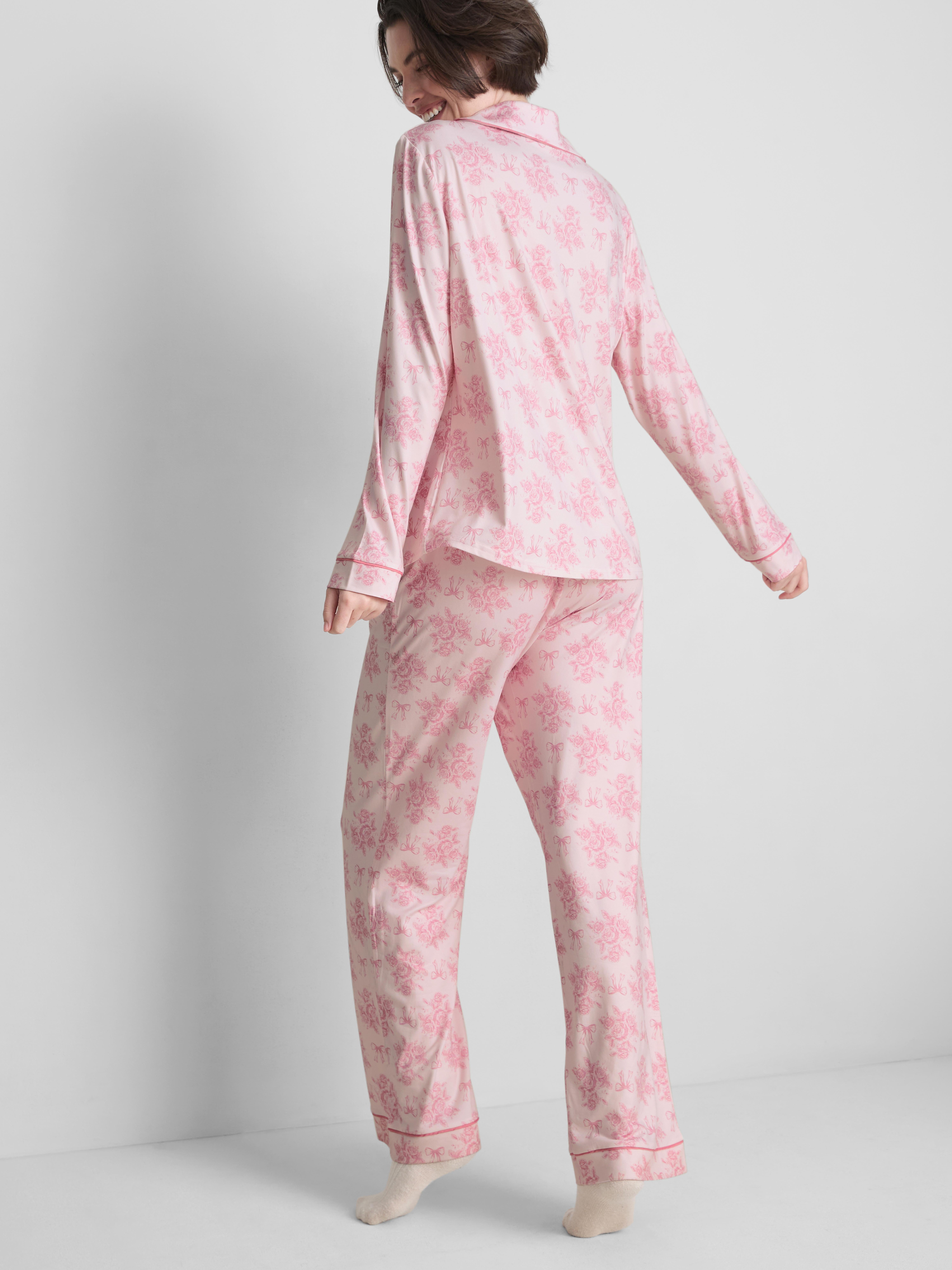 Printed Boyfriend Pyjamas