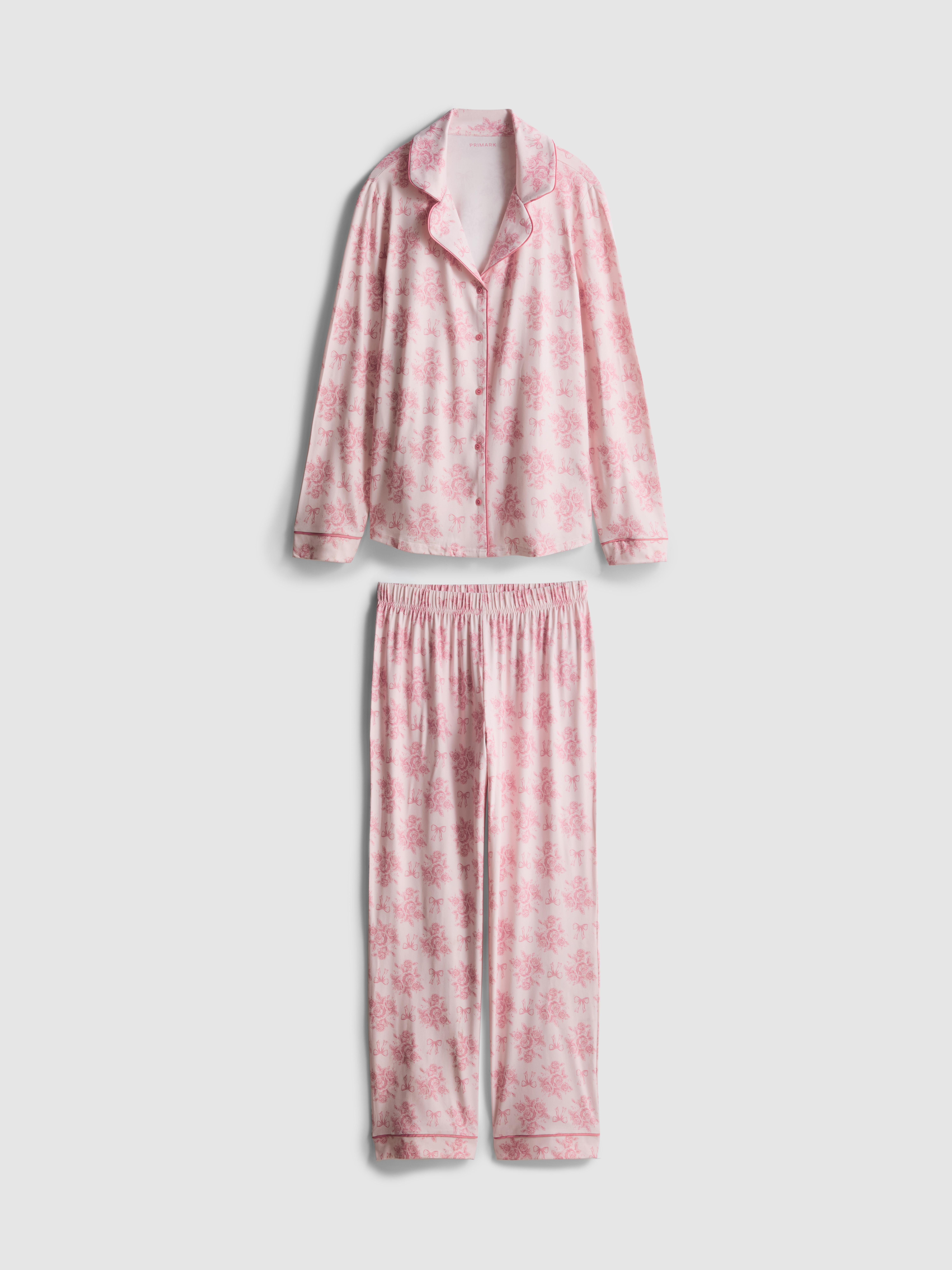 Printed Boyfriend Pyjamas