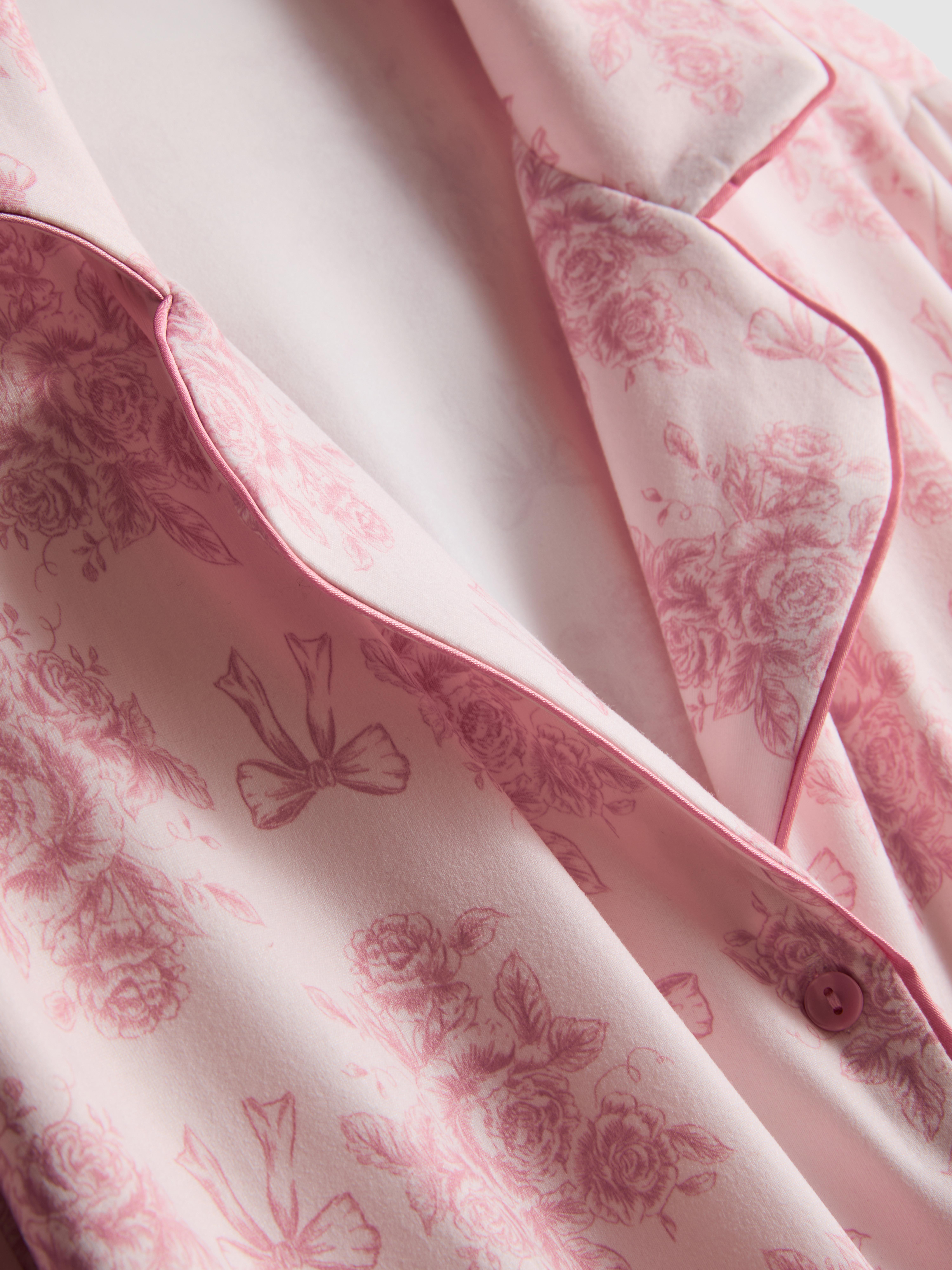 Printed Boyfriend Pyjamas