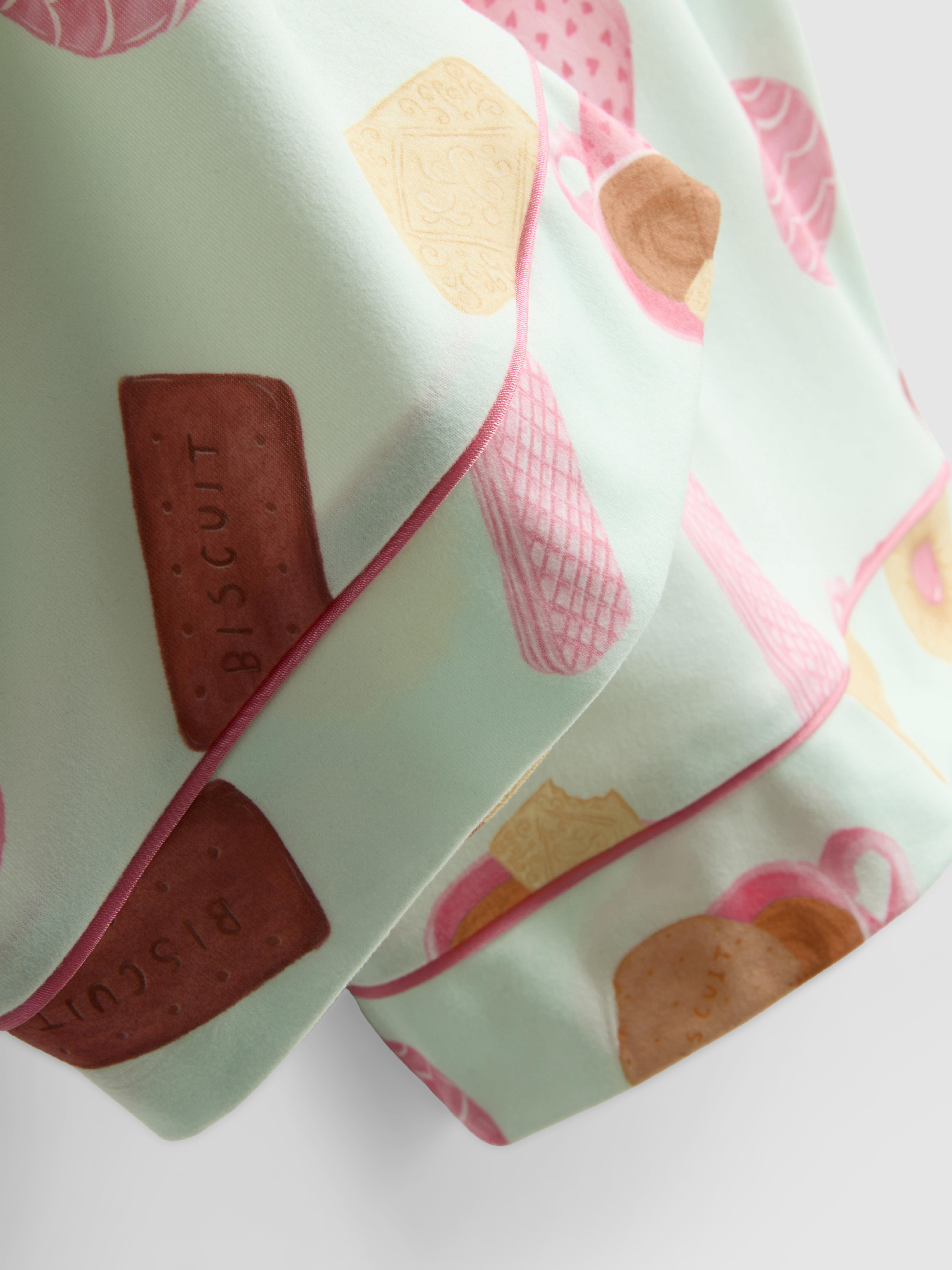 Printed Boyfriend Pajamas