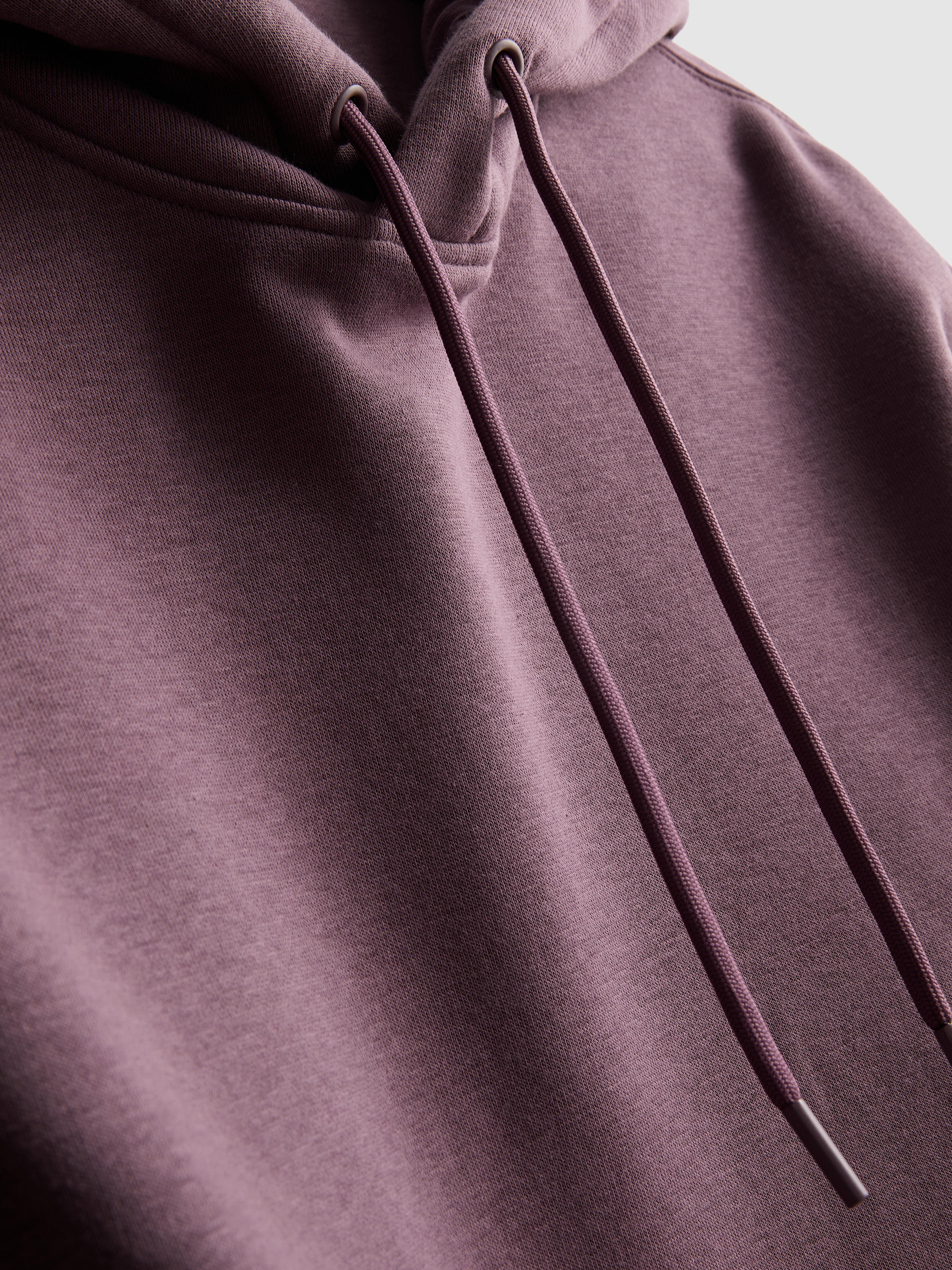 Overhead hoodie van katoenmix