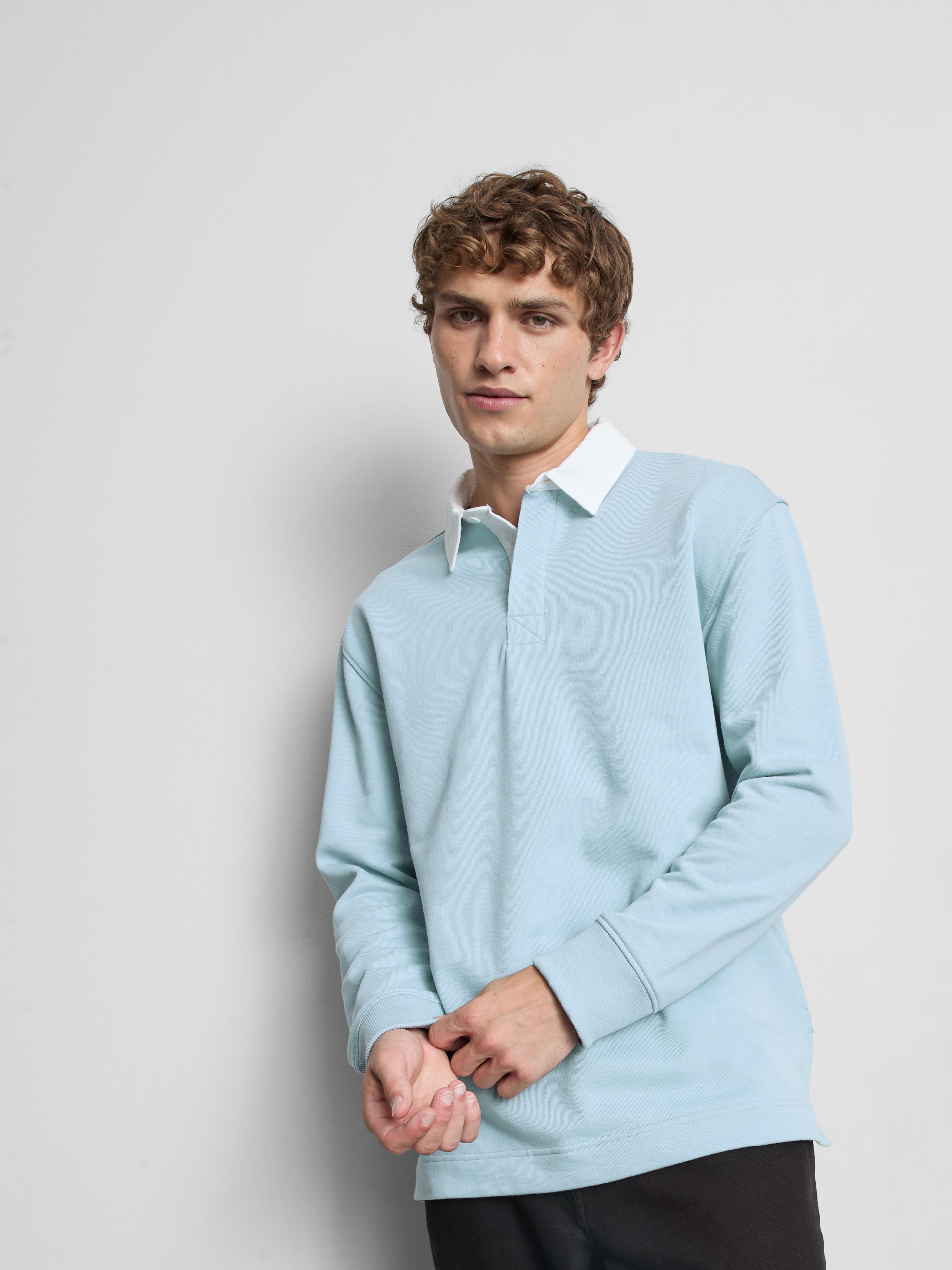Cotton Rich Rugby Polo Shirt