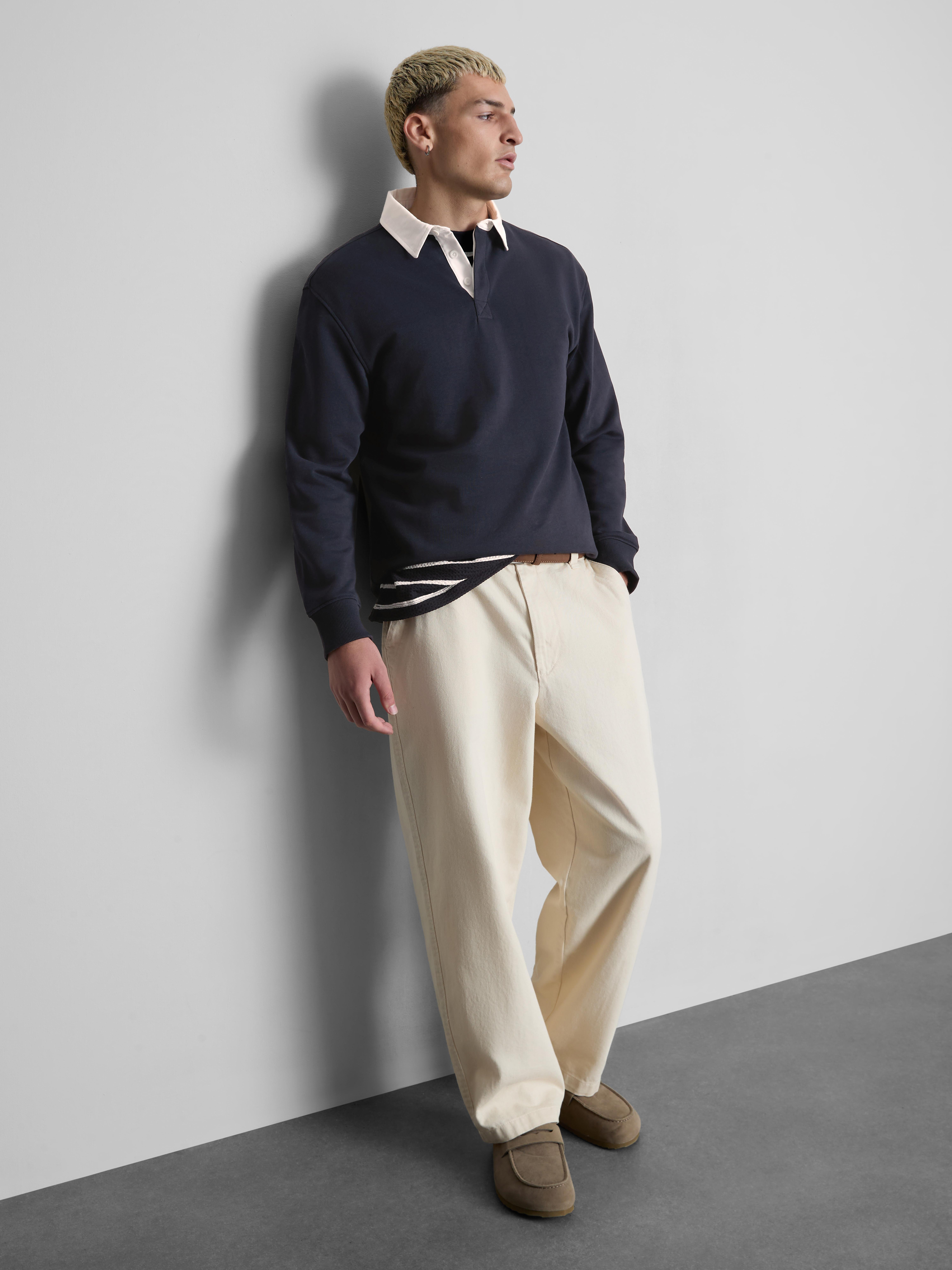 Cotton Rich Rugby Polo Shirt