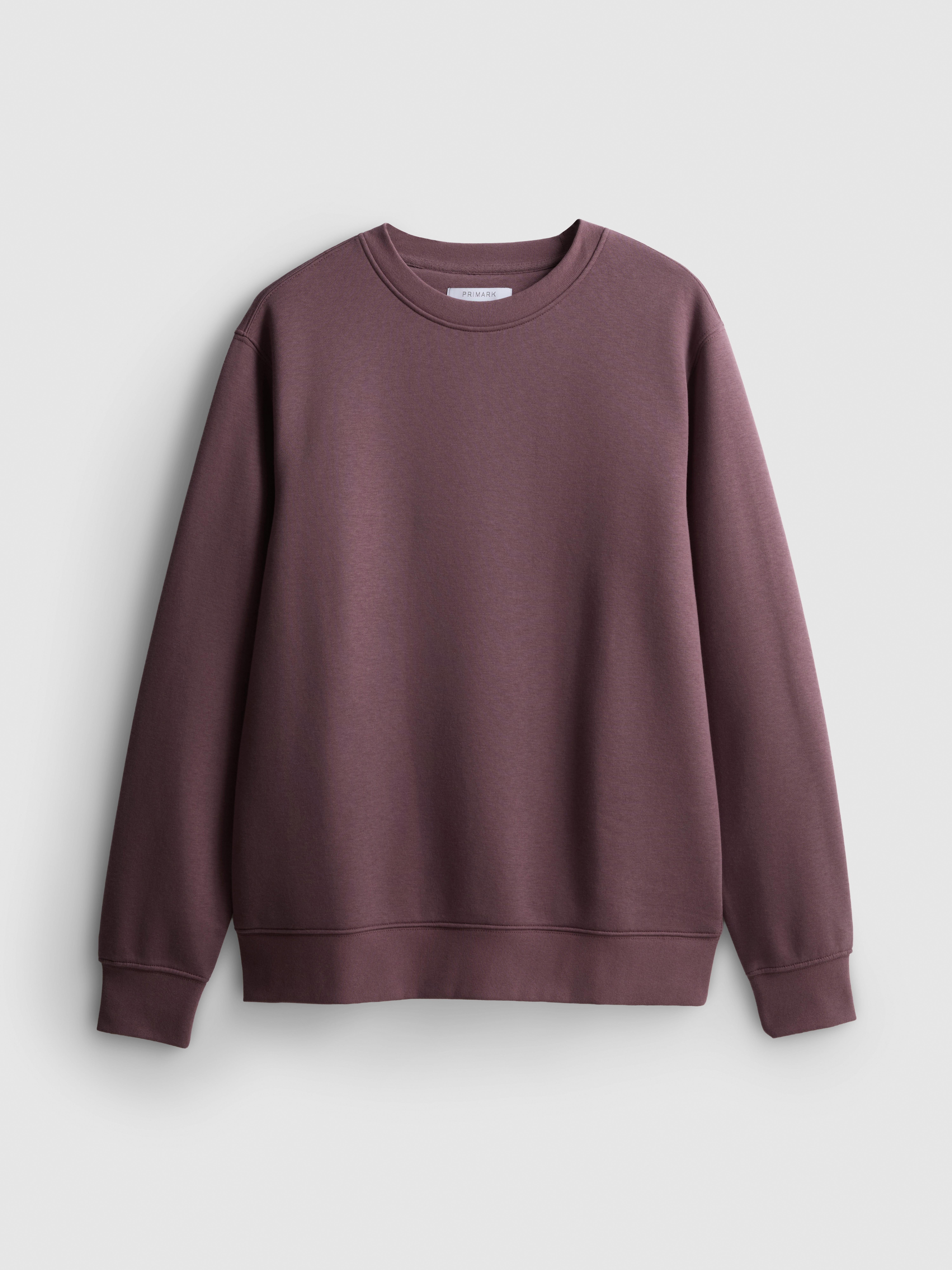 Regular Fit Sweatshirt Plum