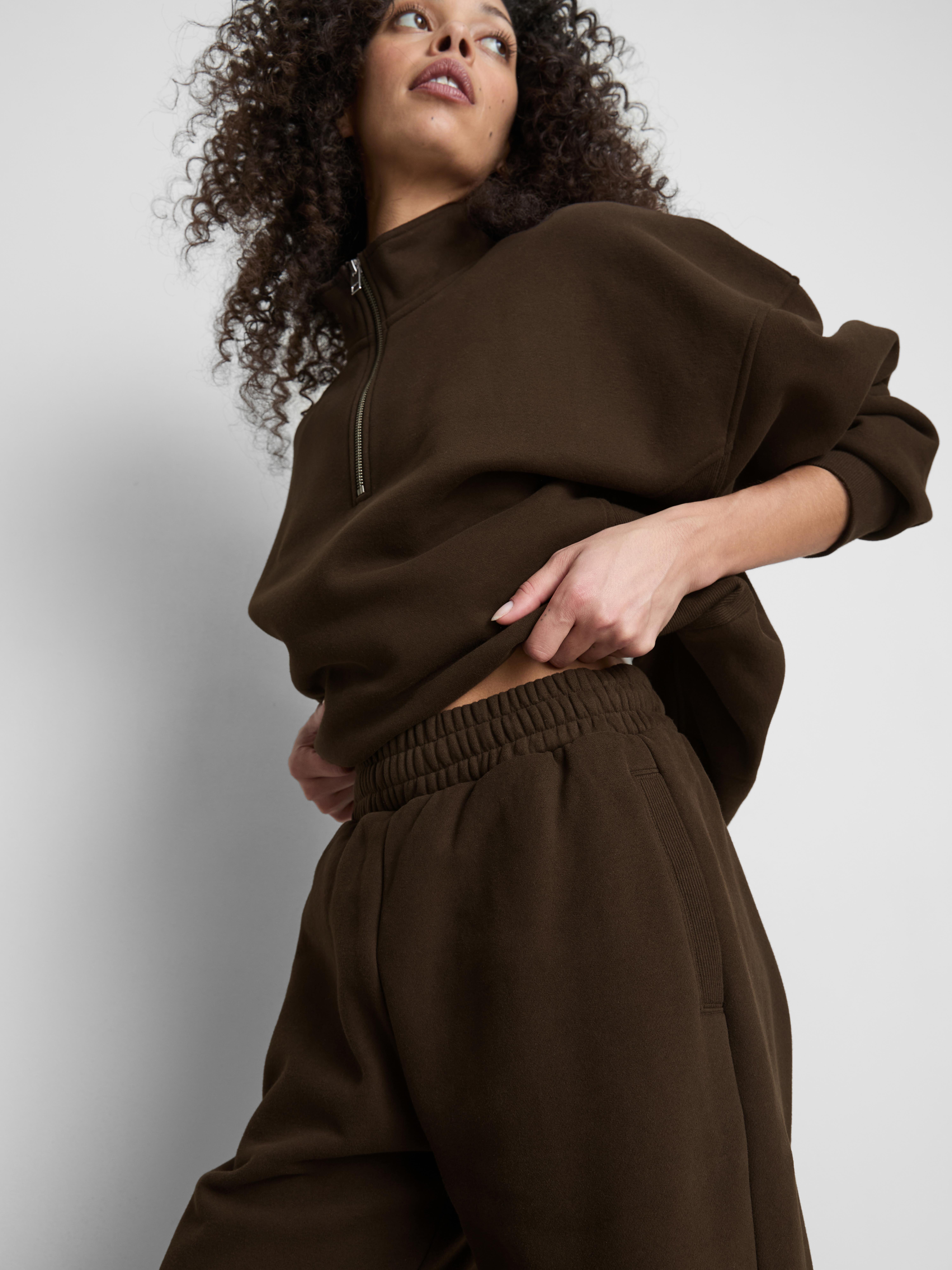 Cotton Rich Wide Leg Sweatpants