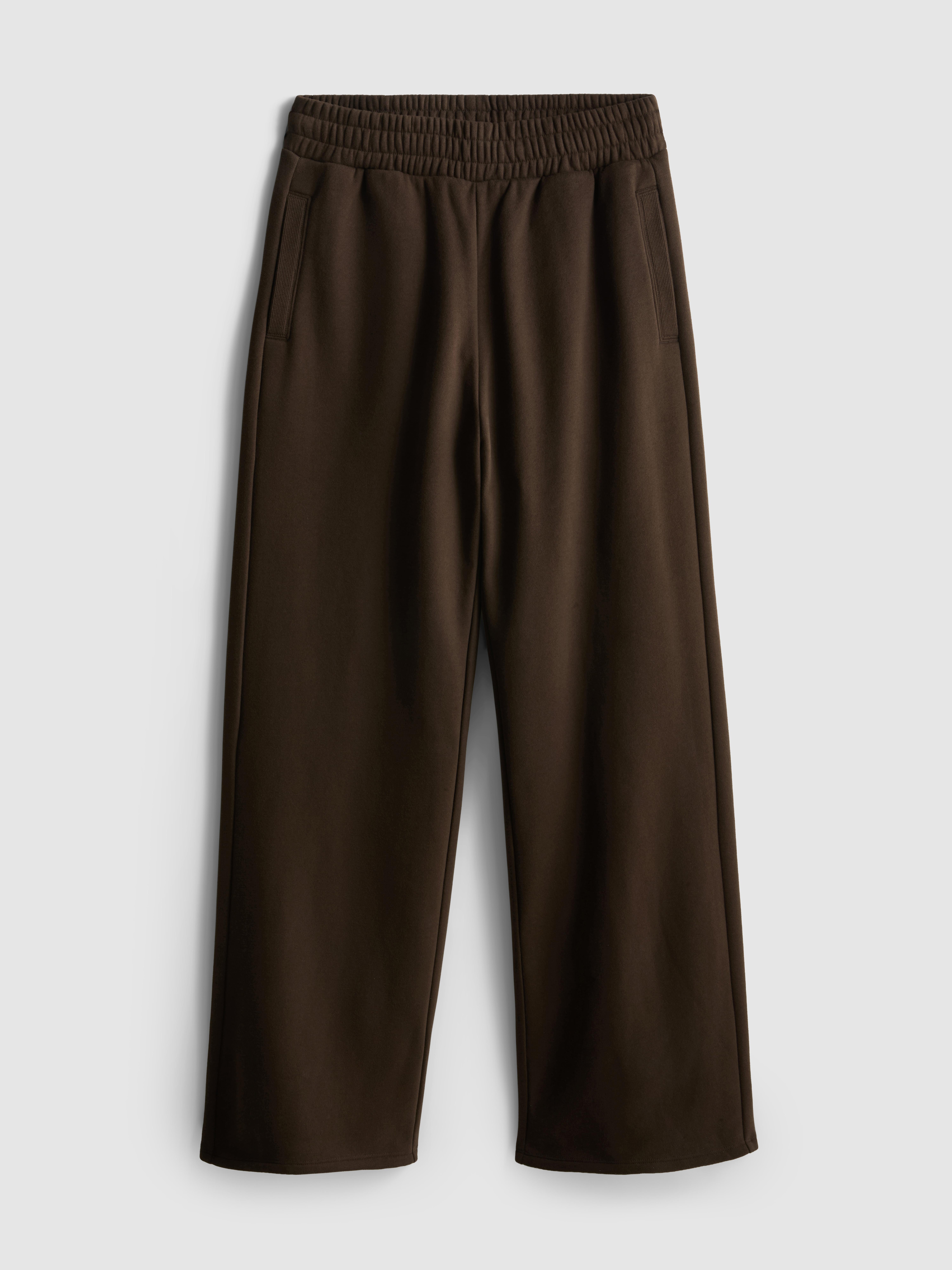 Bas de jogging large en coton majoritaire