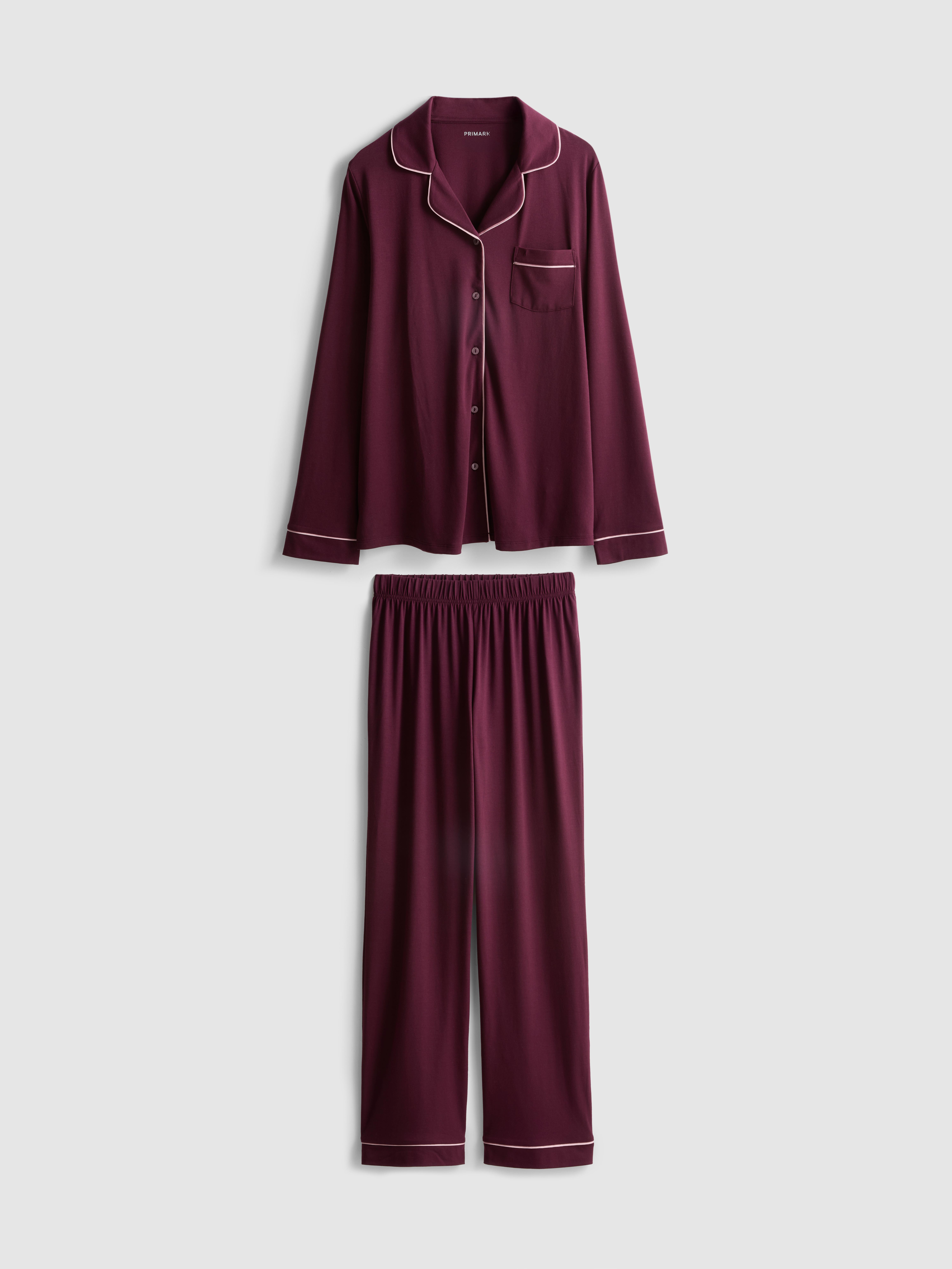 Piped Boyfriend Pajamas
