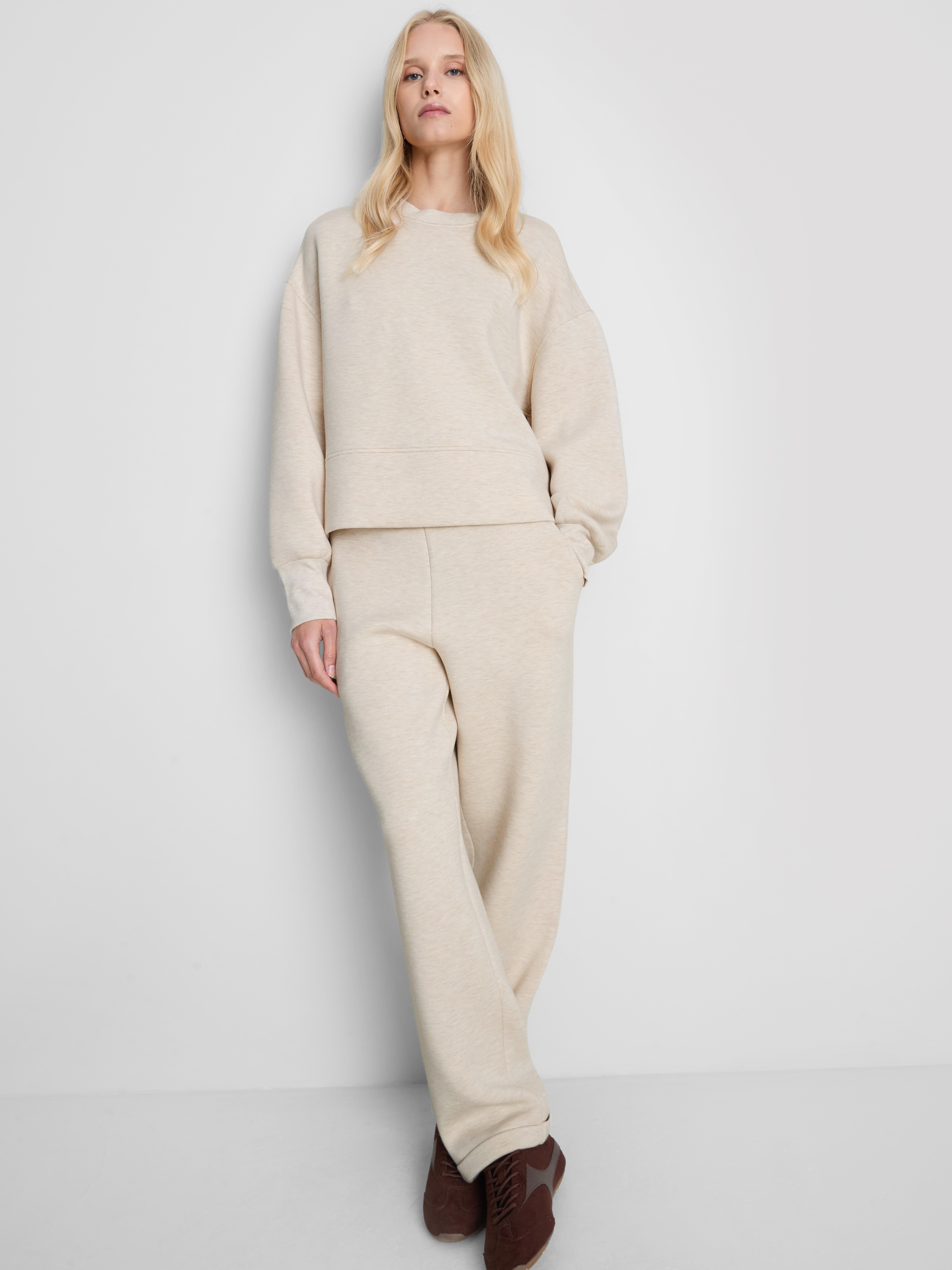 By Coleen Curved Hem Sweatshirt