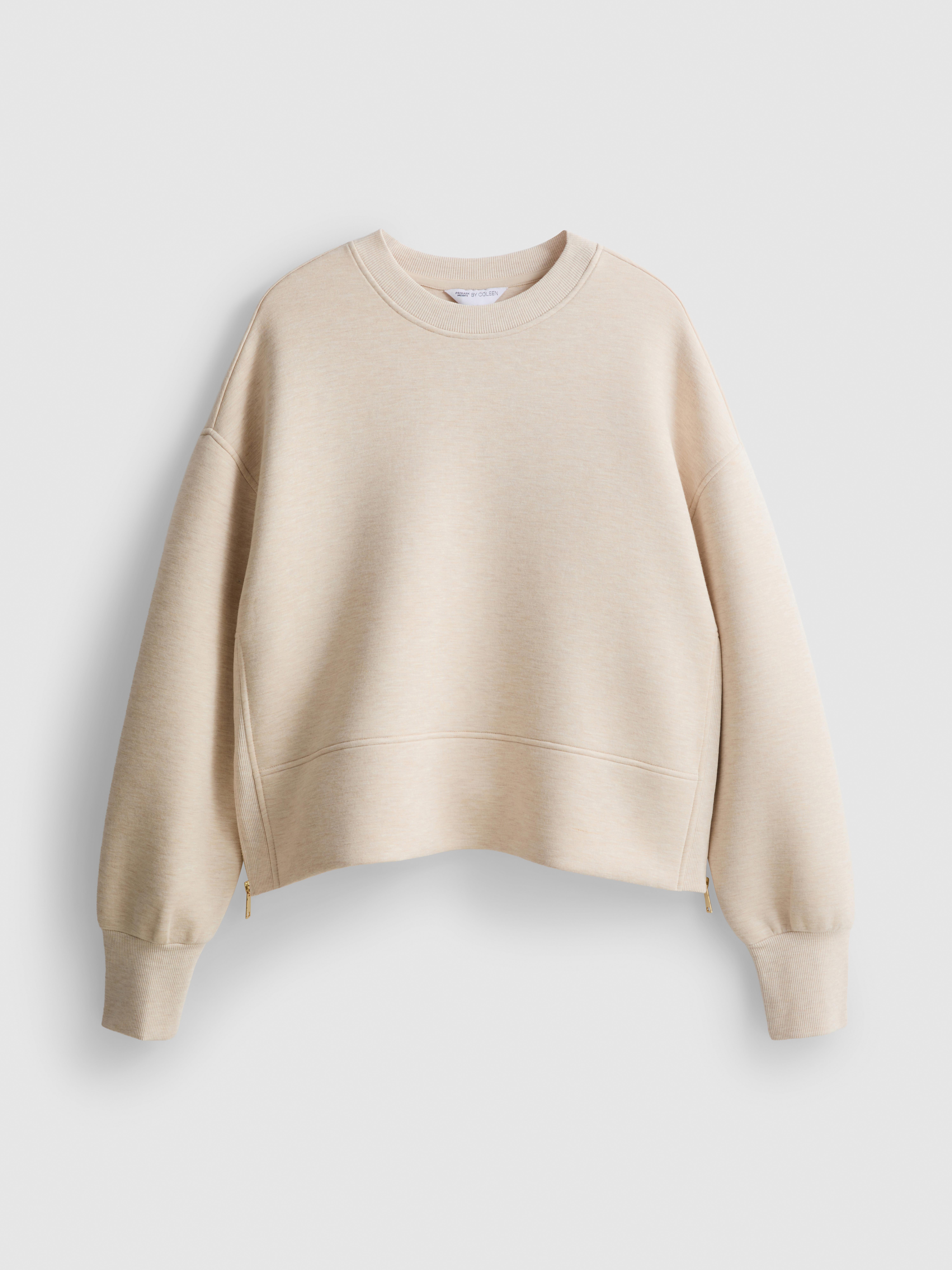 By Coleen Curved Hem Sweatshirt