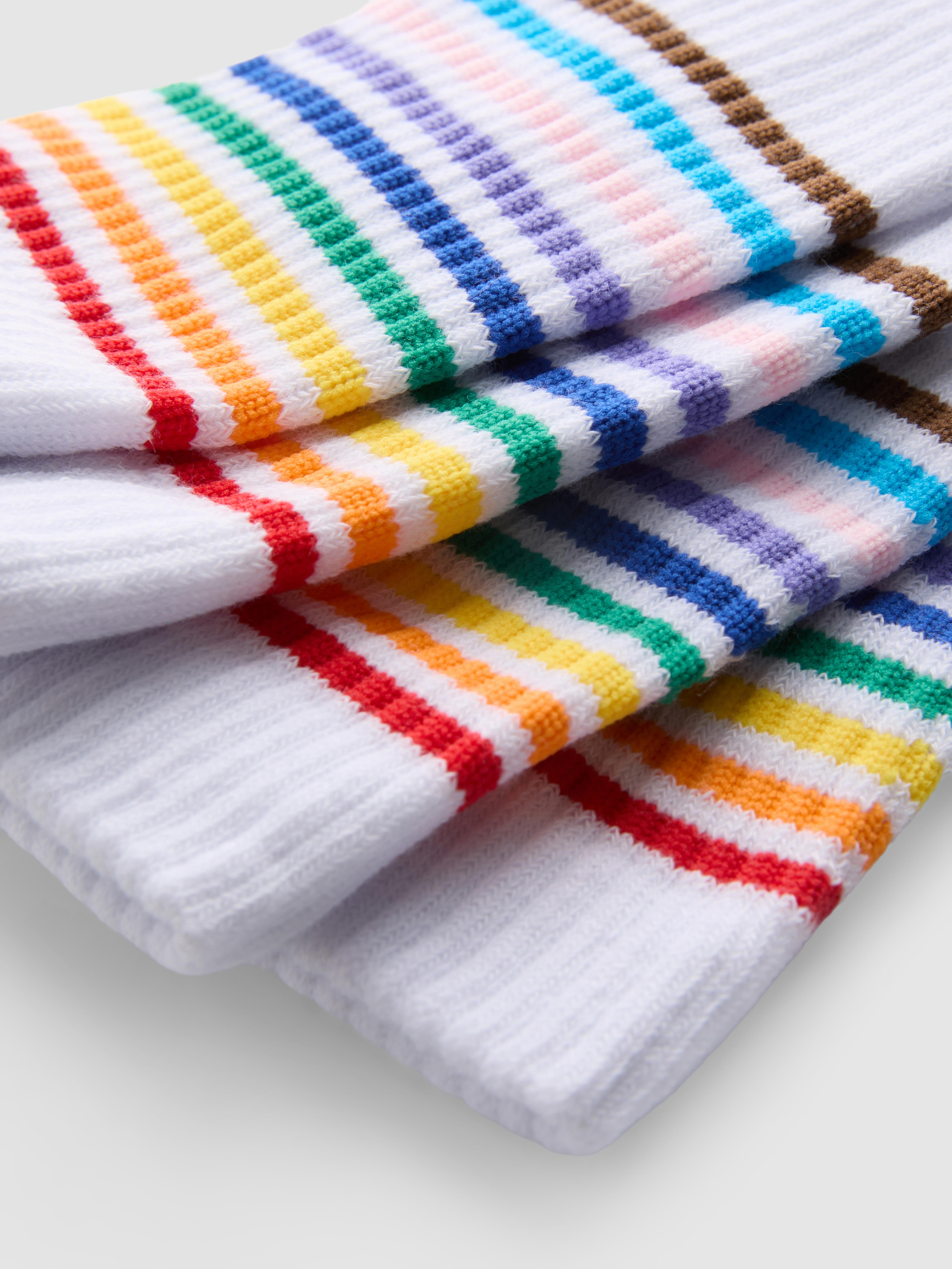2pk Pride Stripe Socks