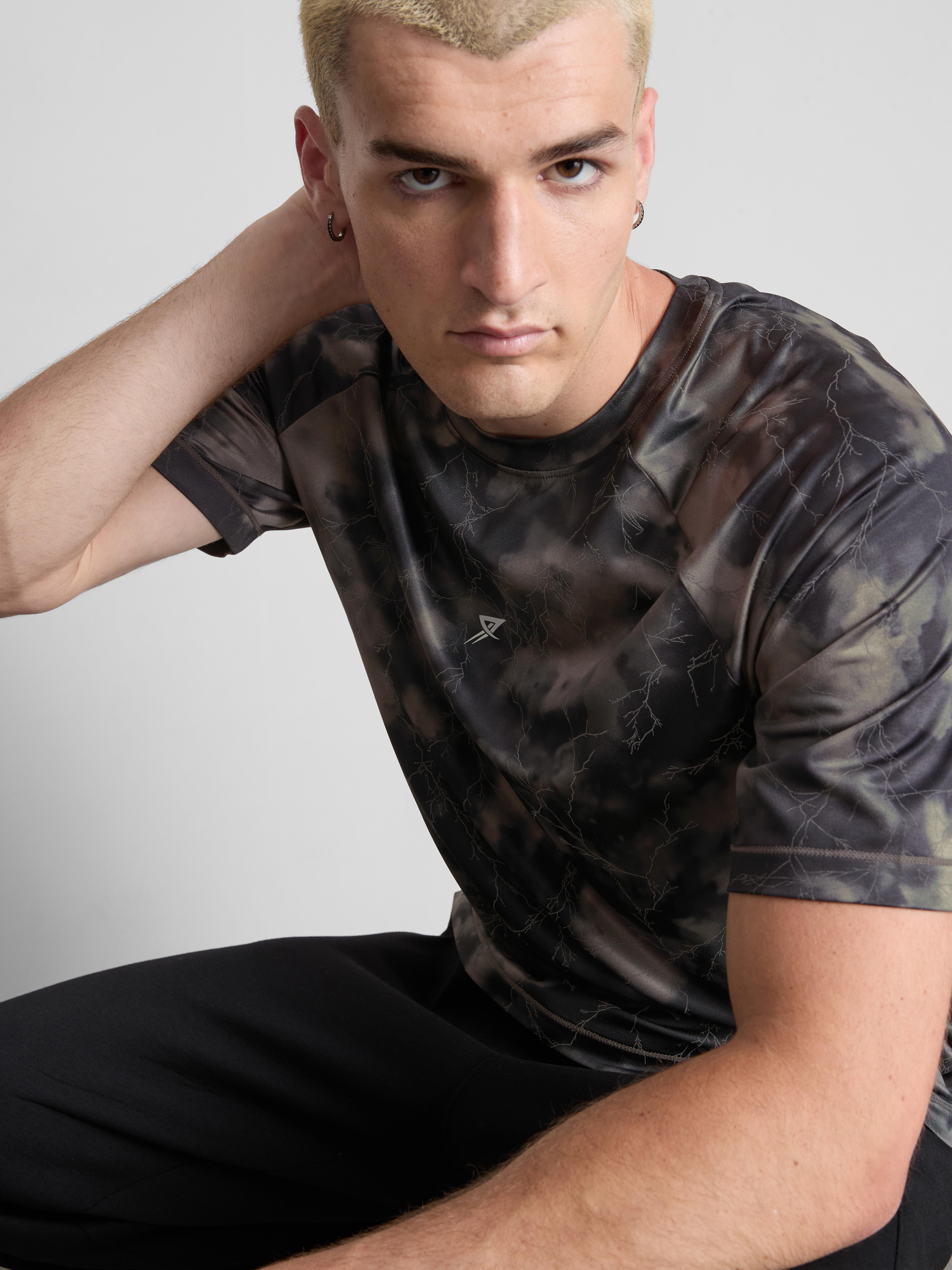 Fitness-T-Shirt mit Print