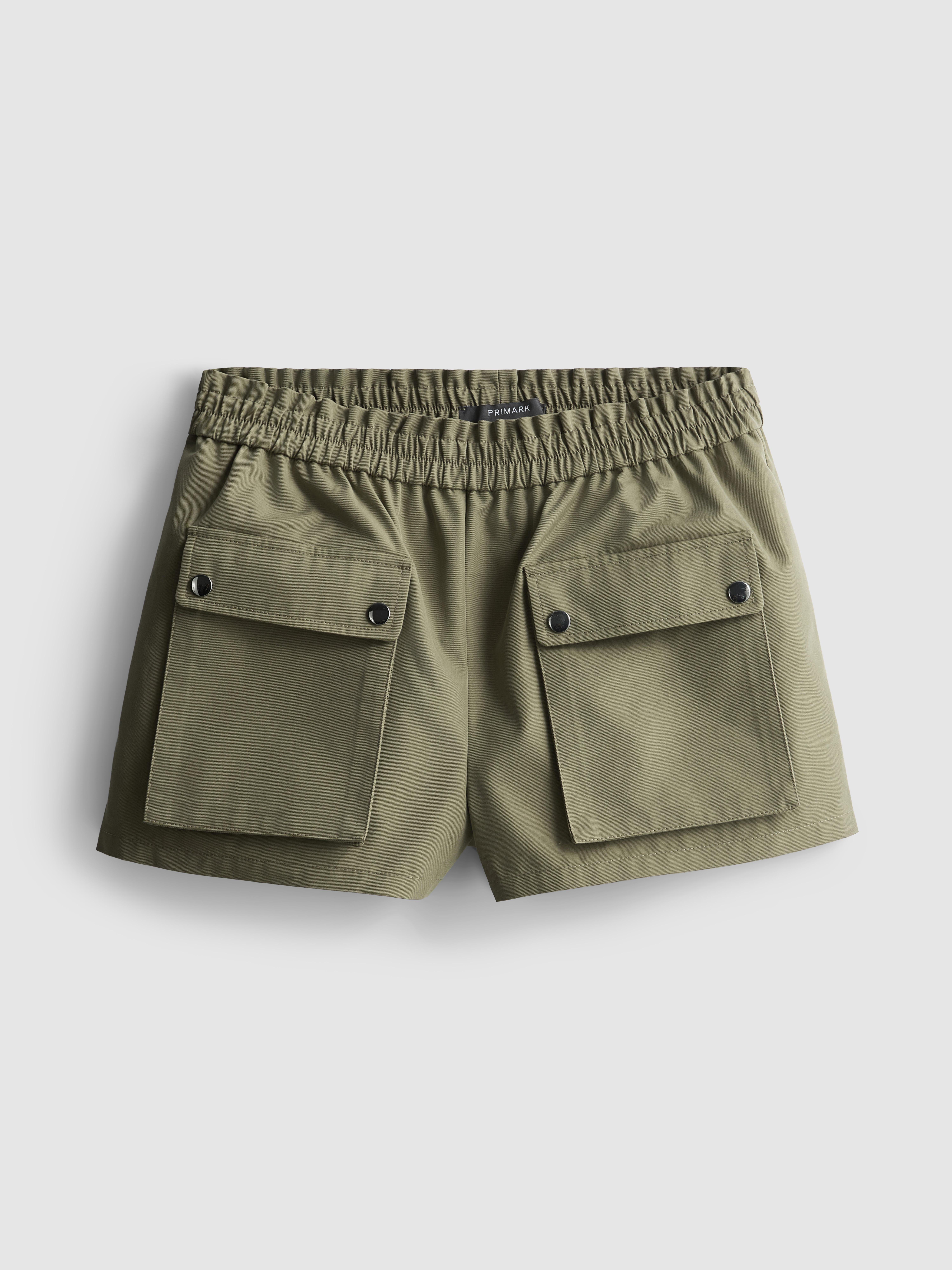 Short cargo en coton majoritaire