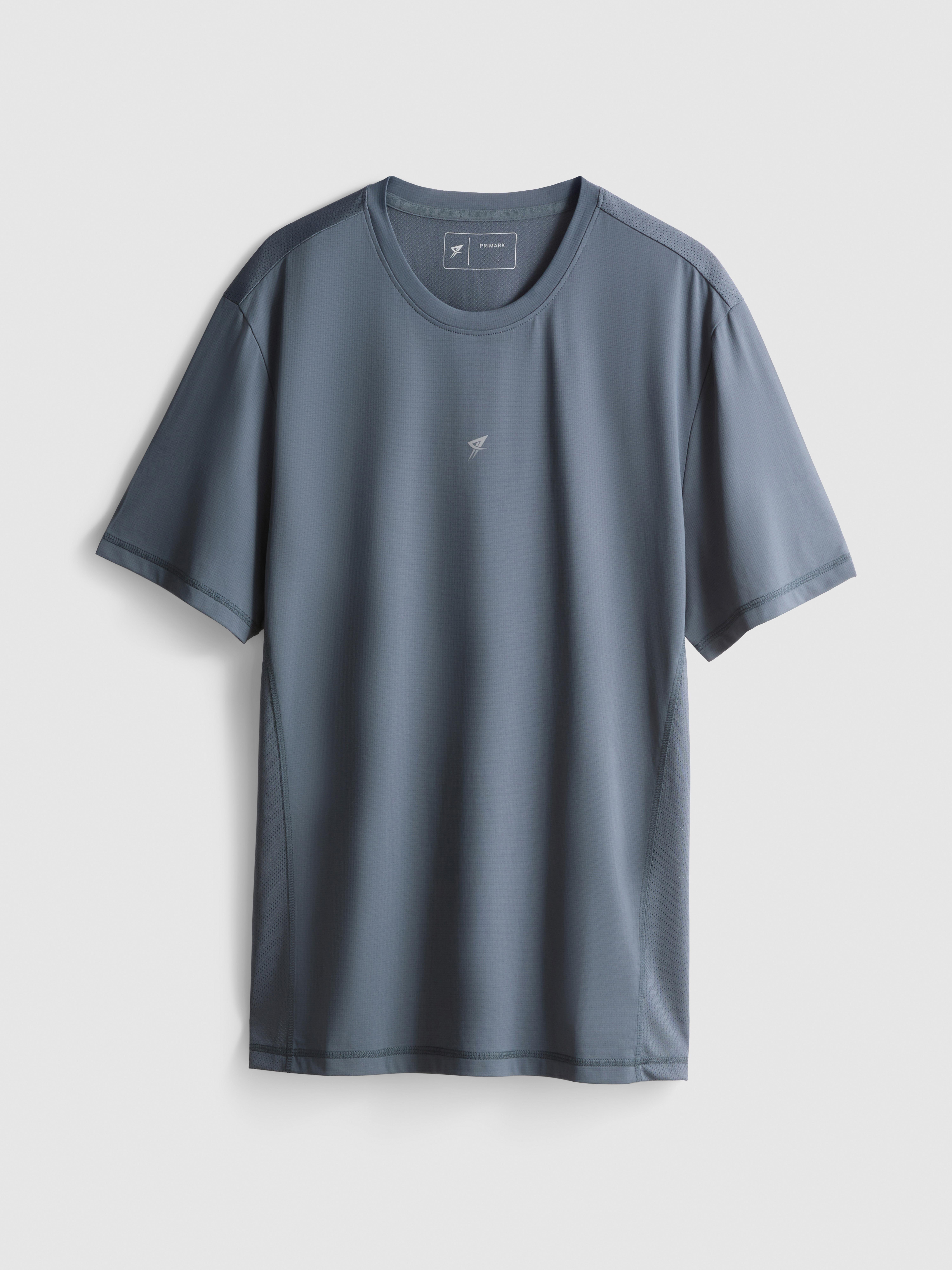 Fitness-T-Shirt mit Einsätzen