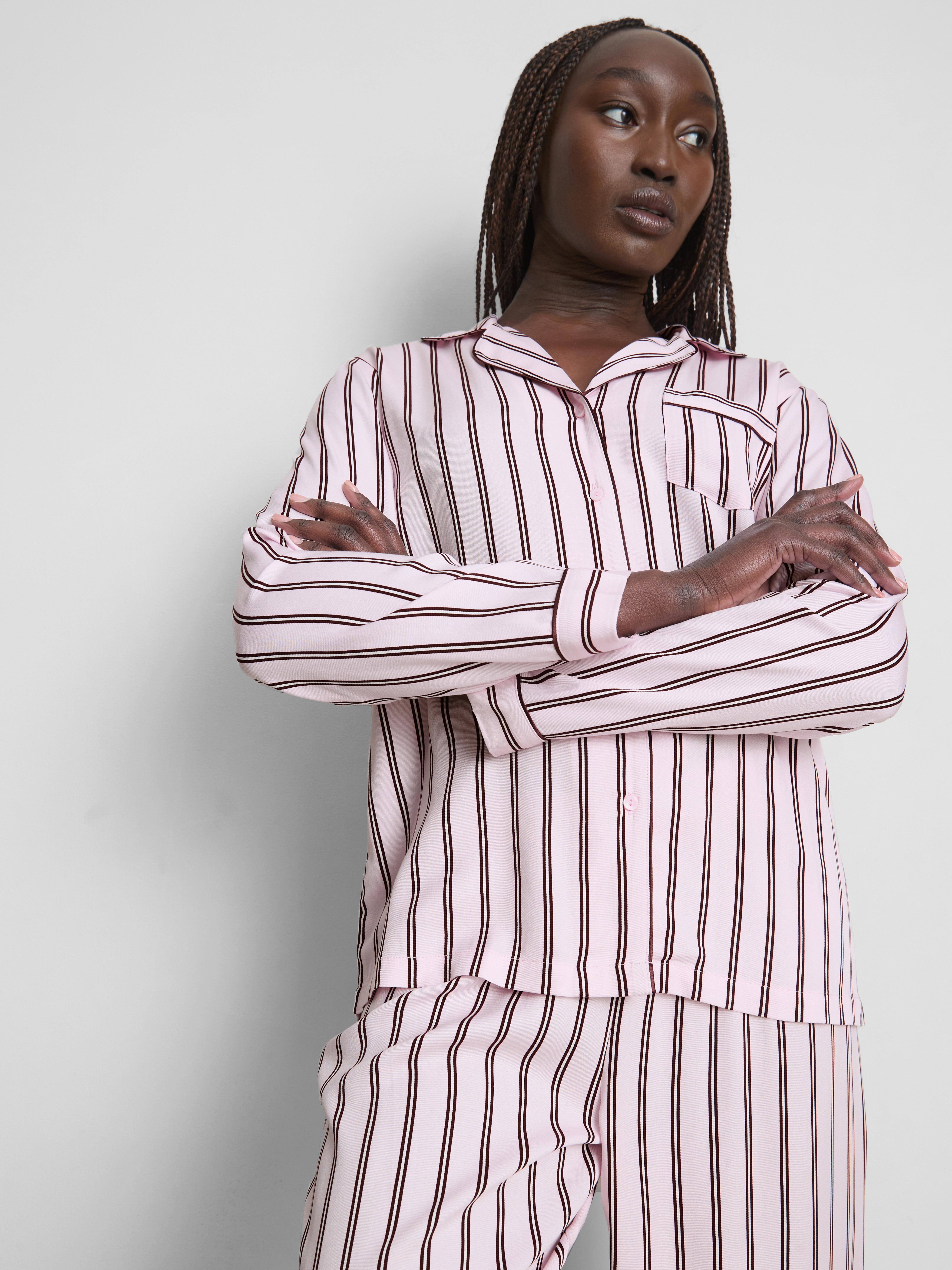 Striped Boyfriend Pajamas