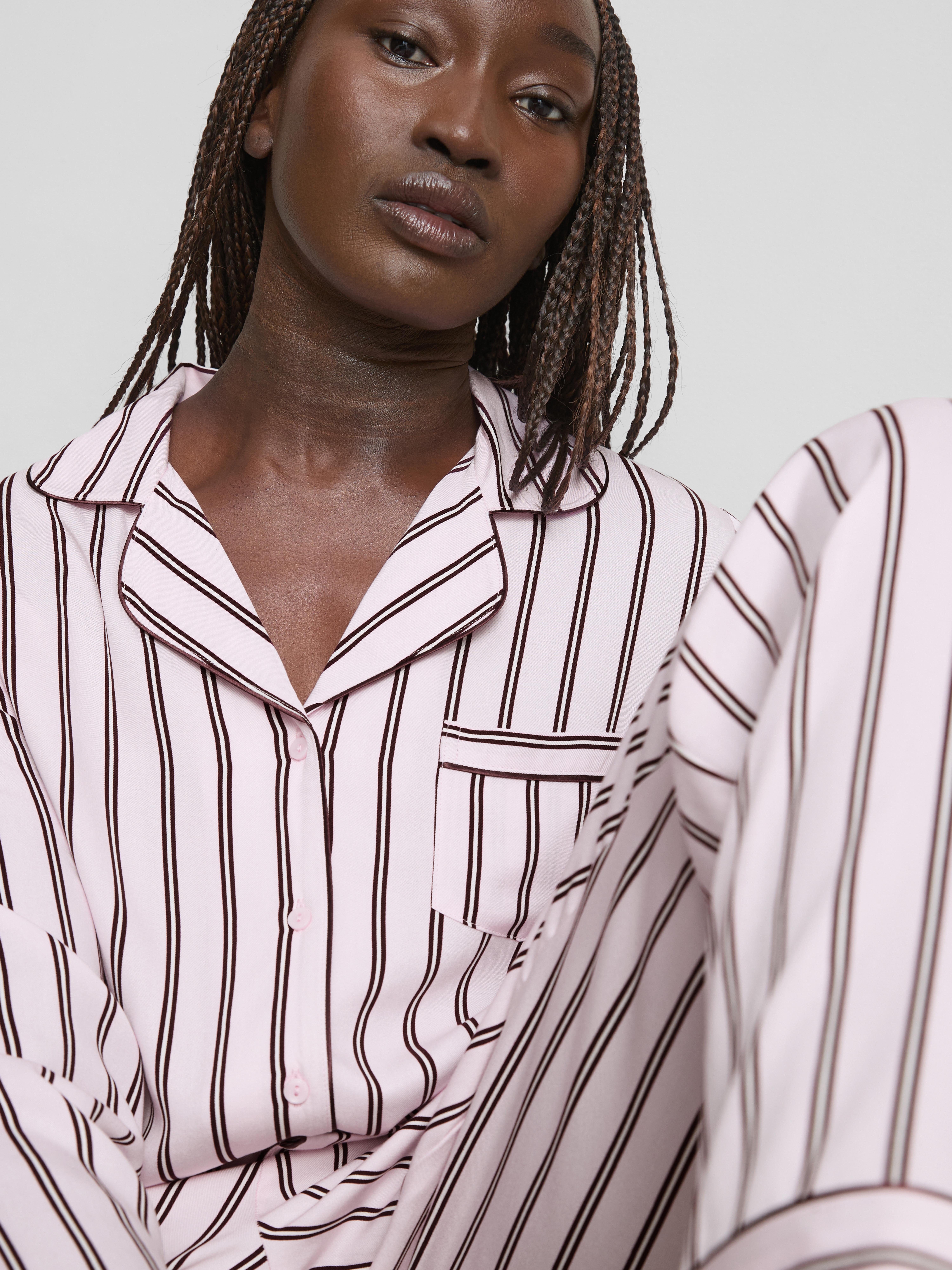 Striped Boyfriend Pajamas