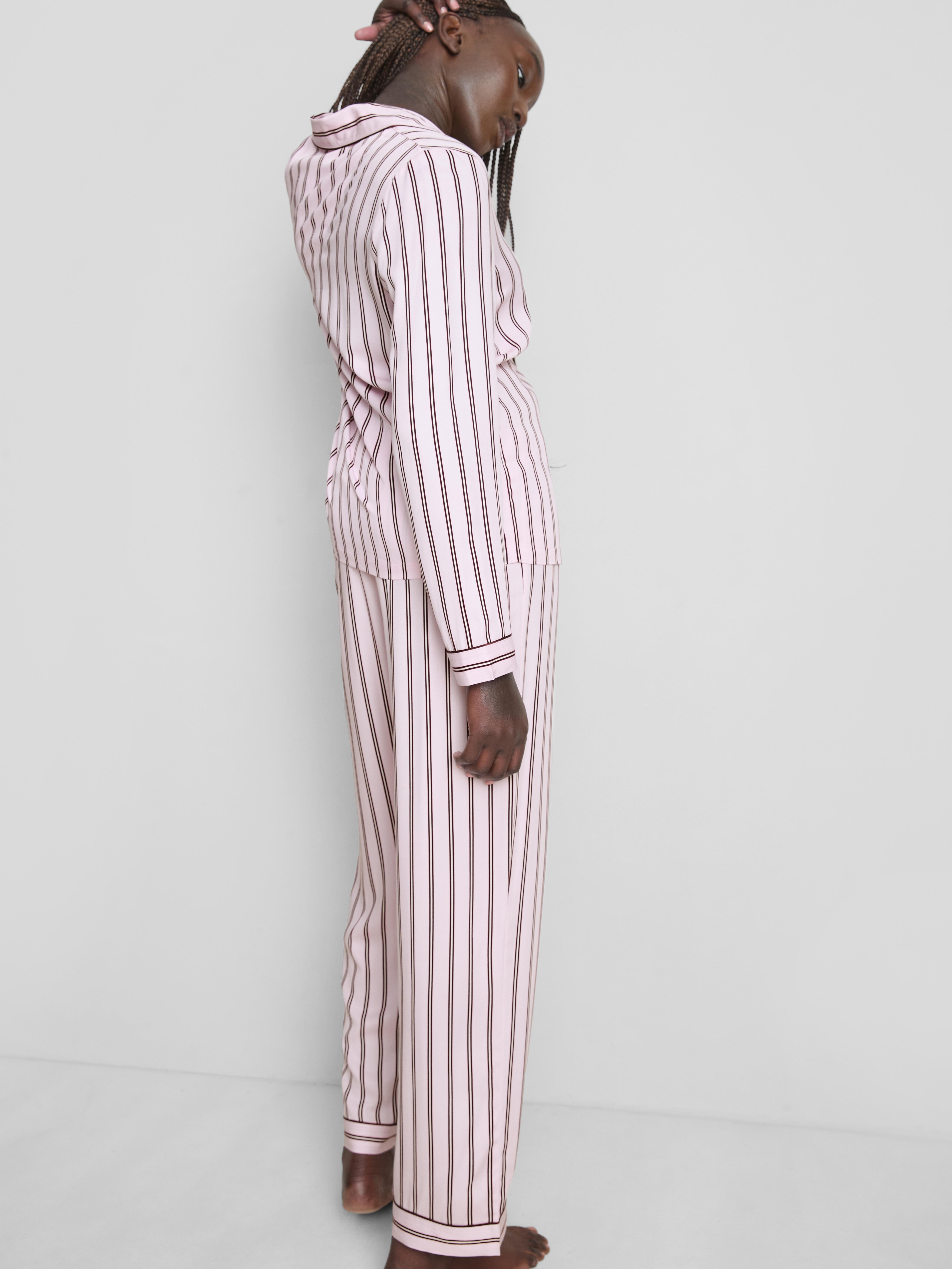 Striped Boyfriend Pajamas
