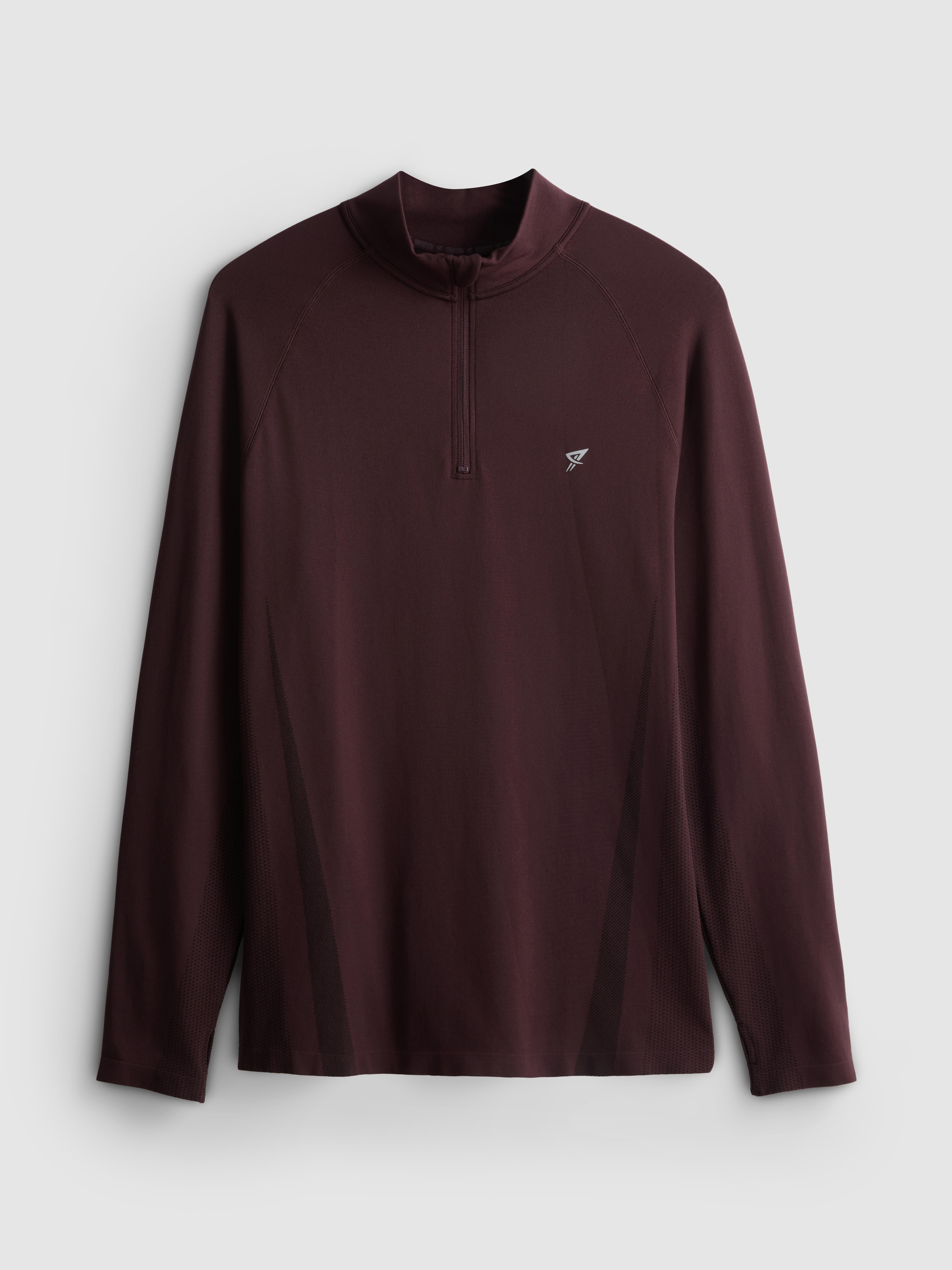 Quarter Zip Gym Top