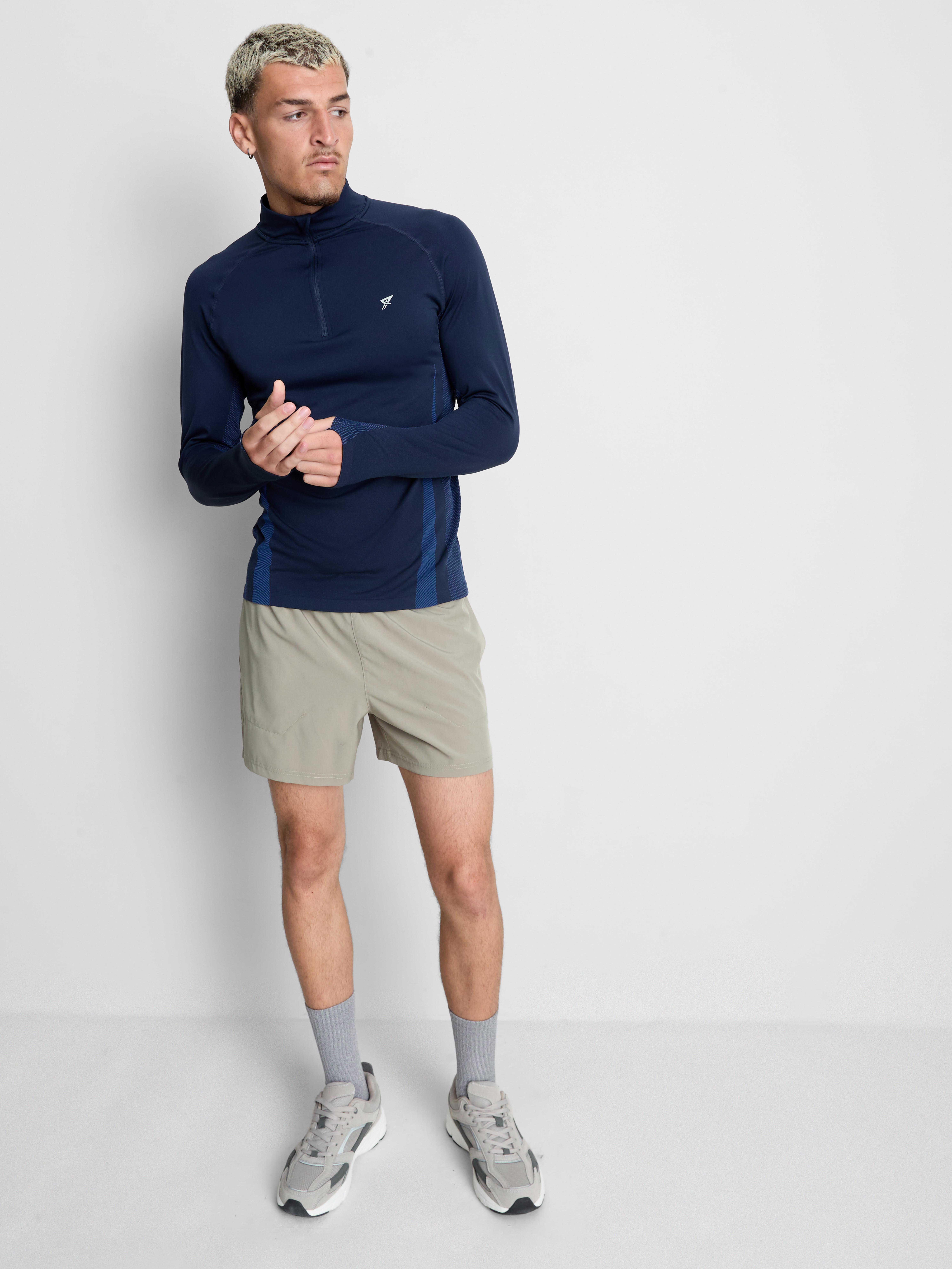 Quarter Zip Gym Top