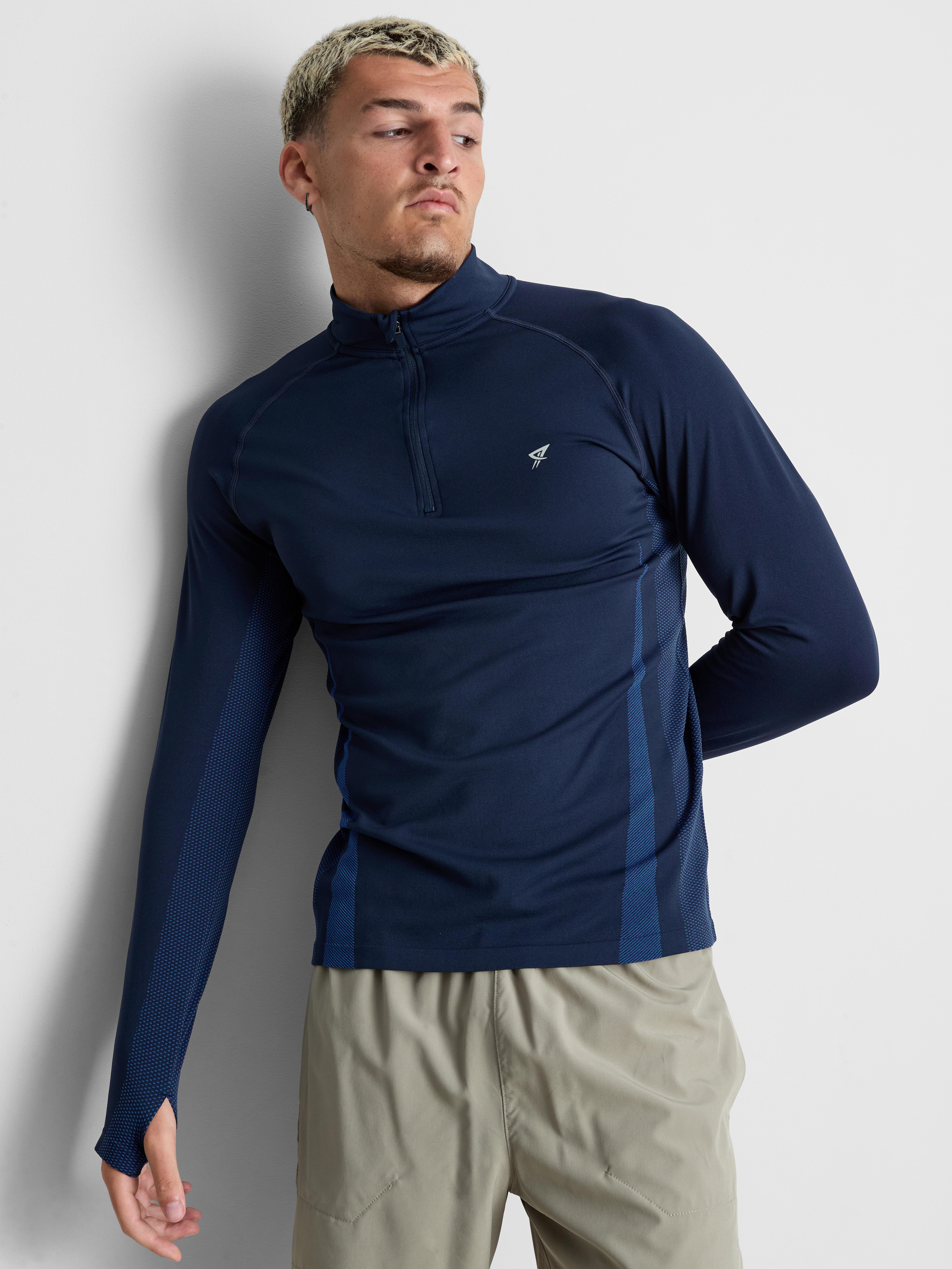 Quarter Zip Gym Top
