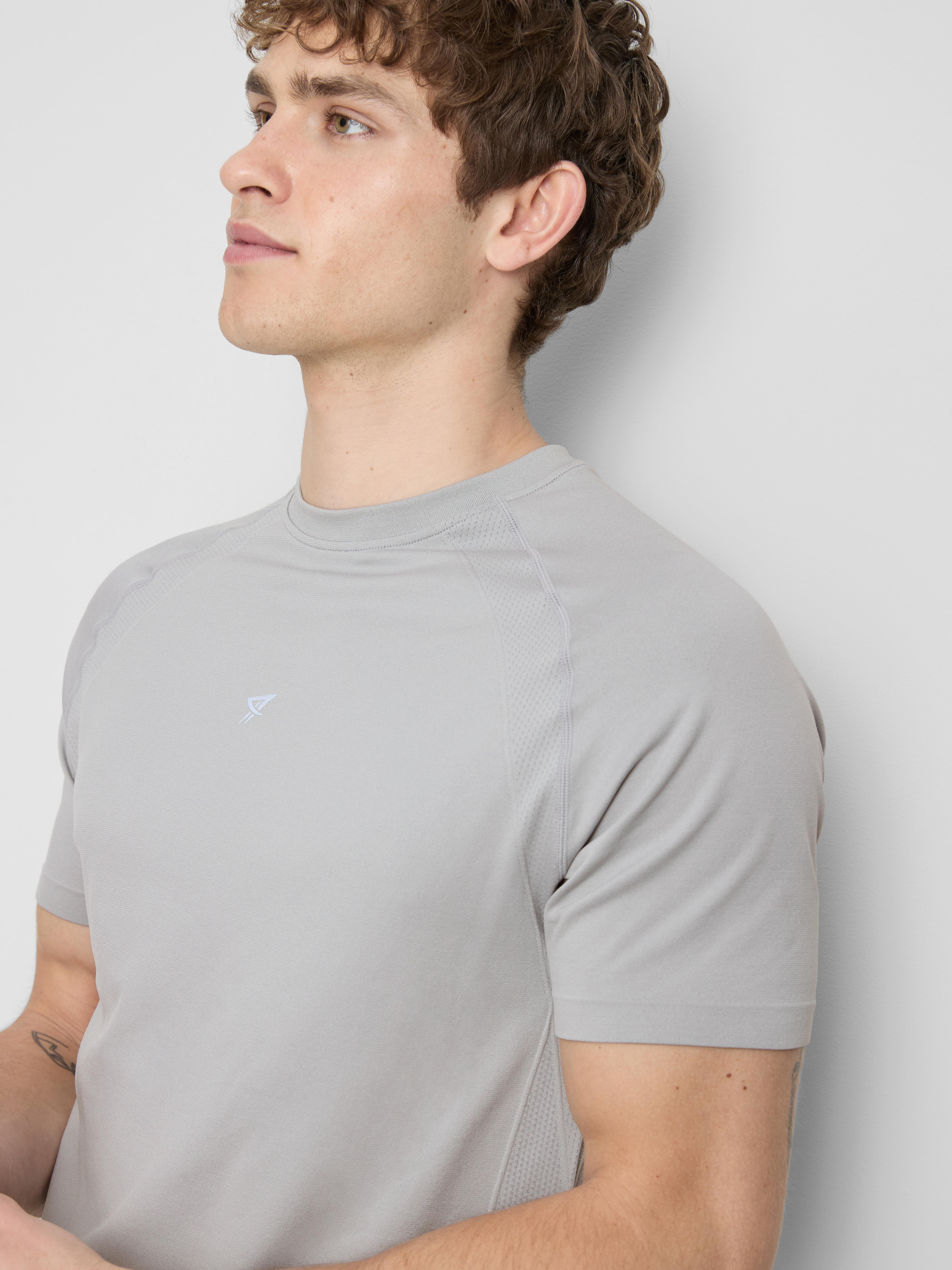 Nahtloses Fitness-T-Shirt