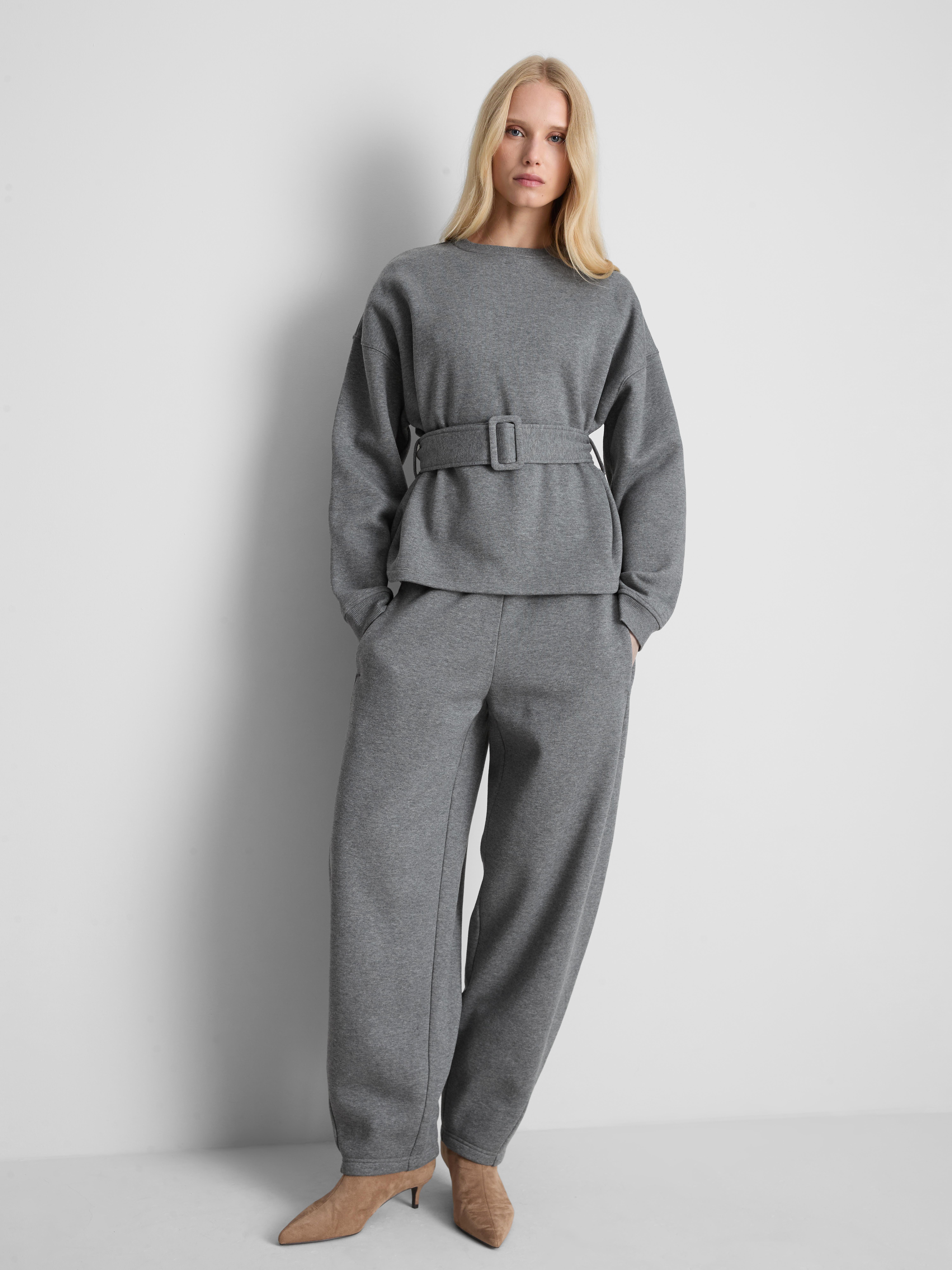 Bas de jogging barrel en coton majoritaire By Coleen