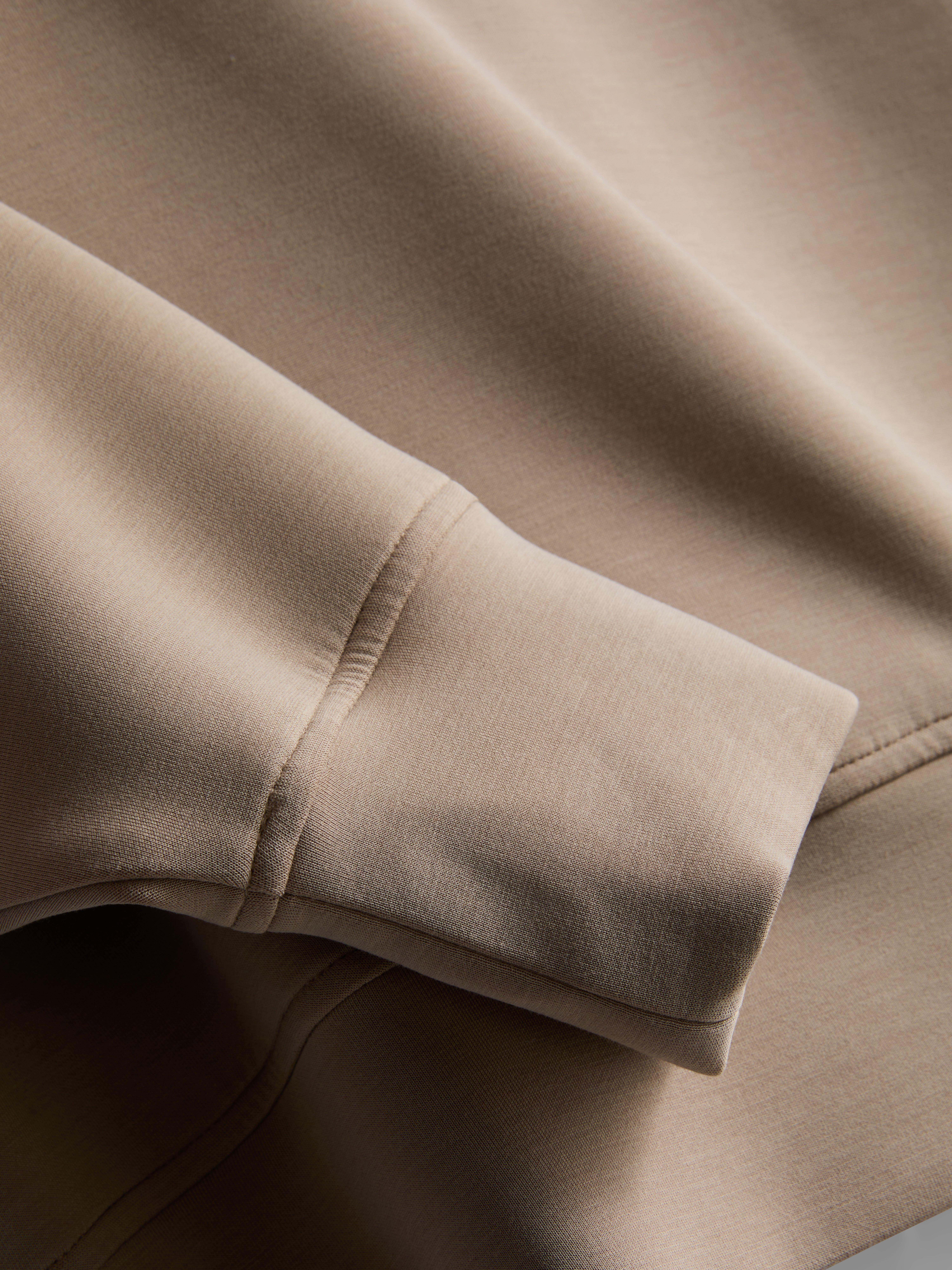 Sweatshirt van modalmix met ronde hals